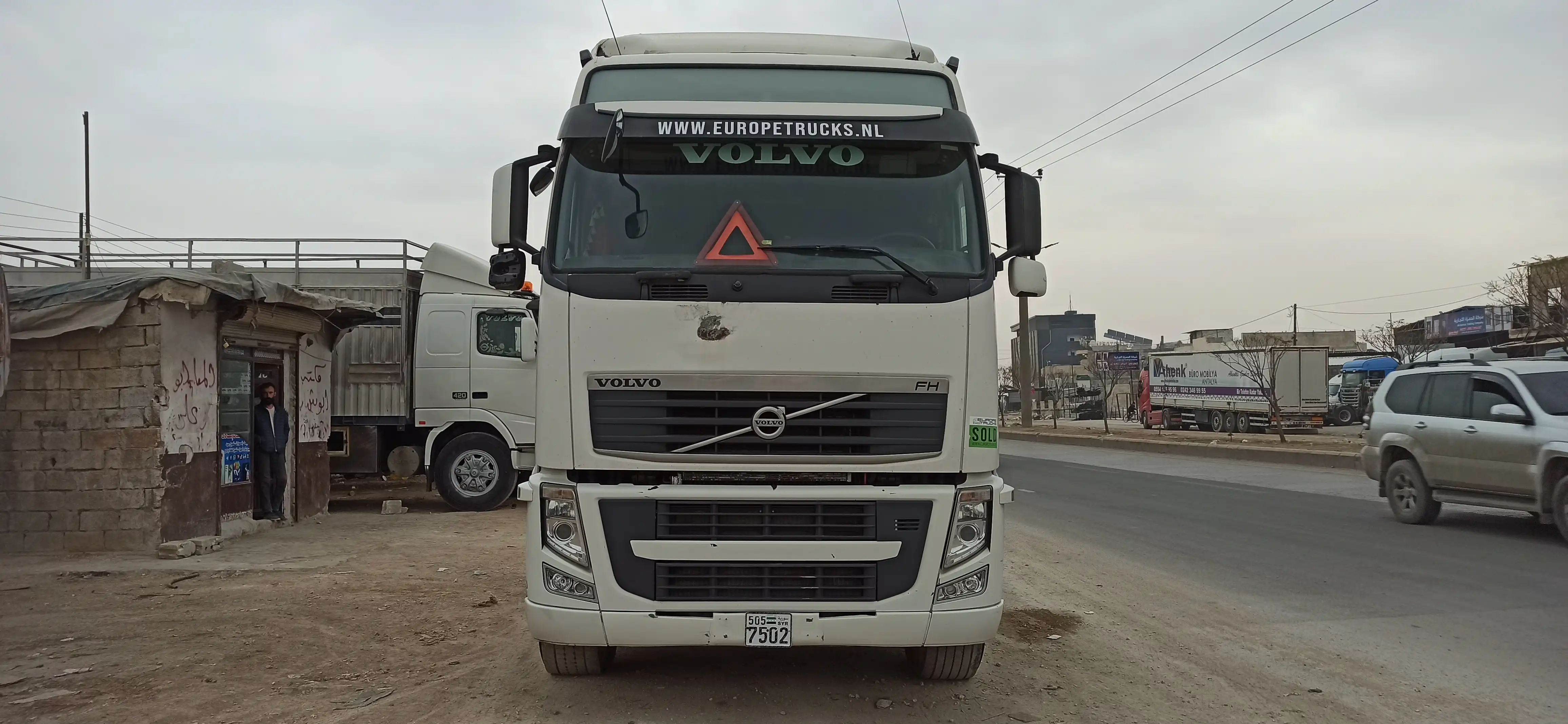 kilometrage truck volvo fh 500 tractor units used 2010 aleppo kj image