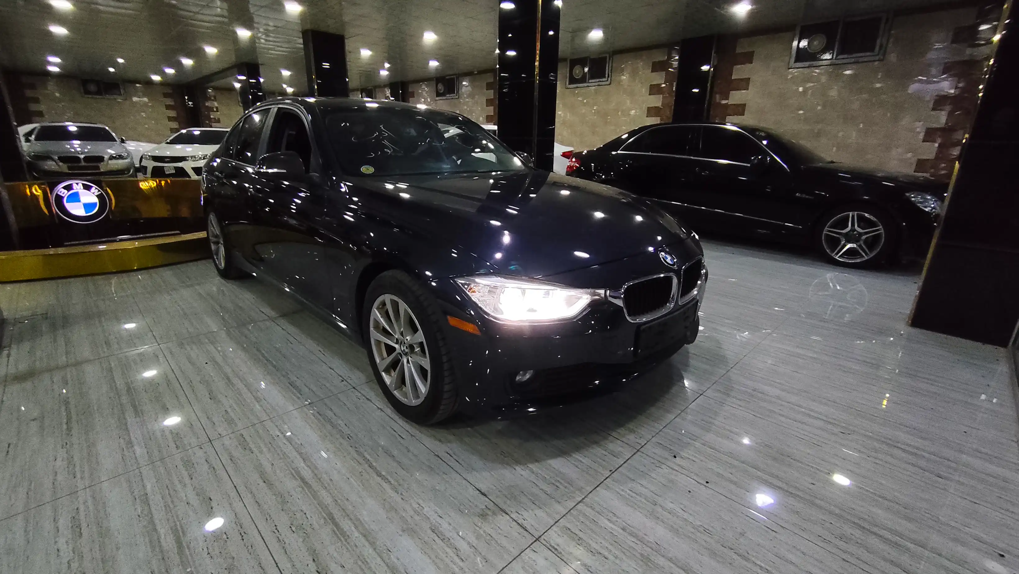 kilometrage car sale bmw 3 series 320 sedan used 2015 aleppo on image