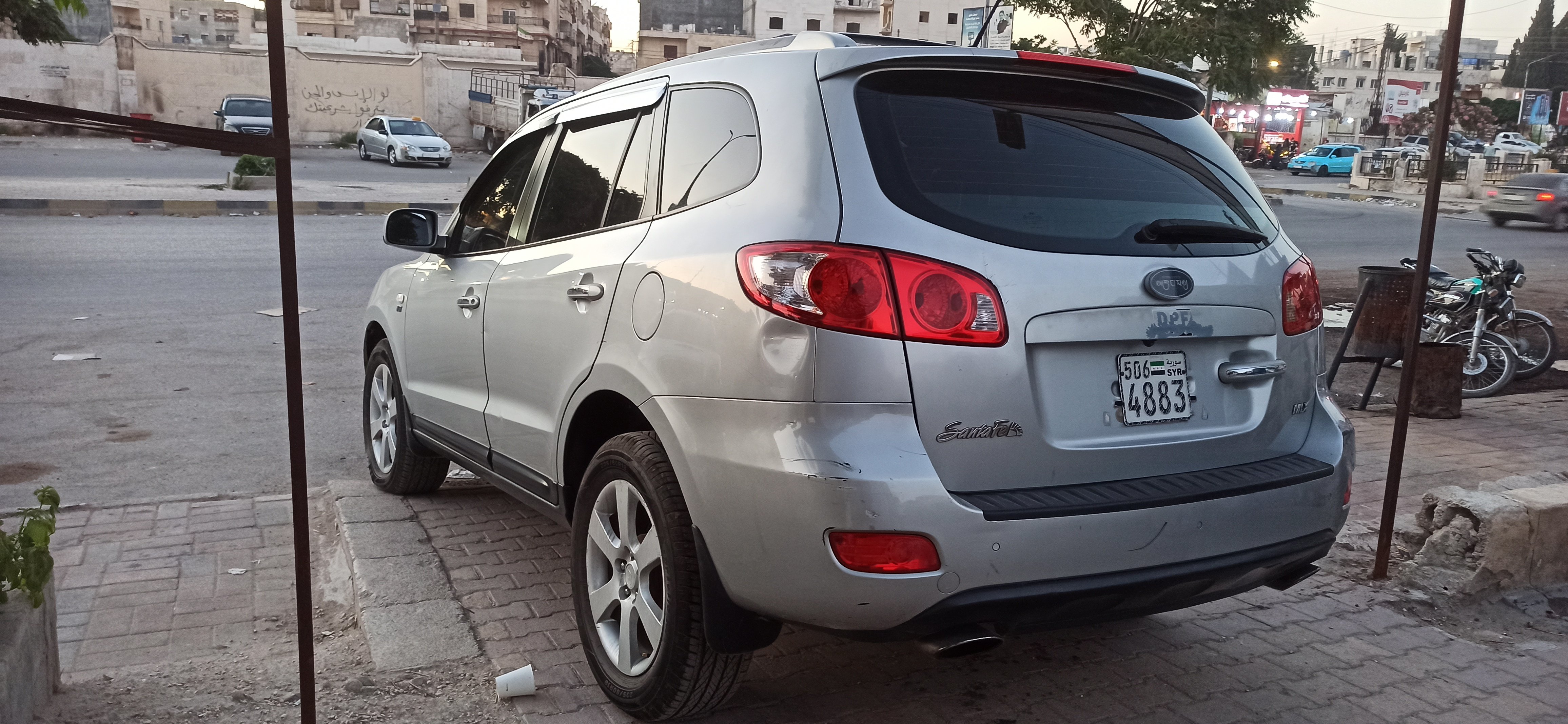 kilometrage car sale hyundai santa fe mlx suv used 2007 aleppo wx image