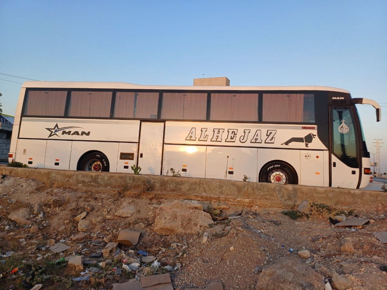 kilometrage truck man coach used 2002 aleppo jz image