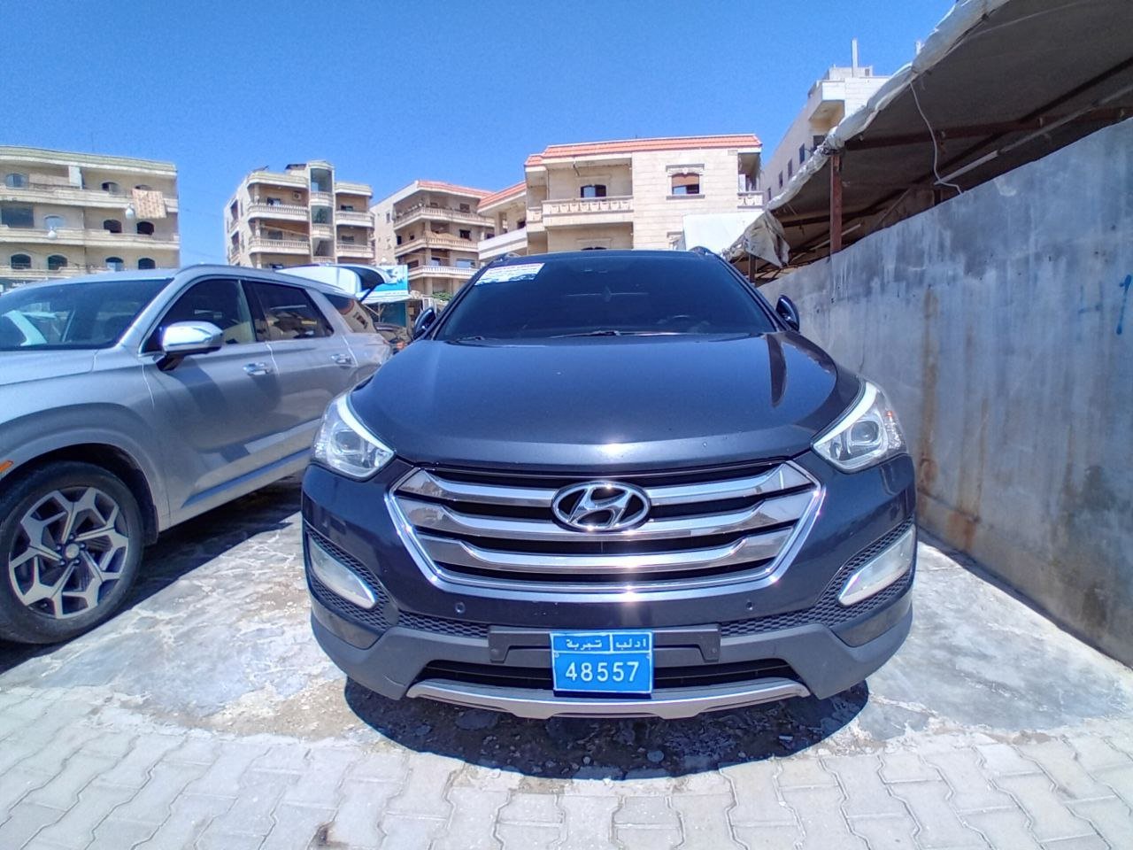 kilometrage car sale hyundai santa fe evgt suv used 2013 aleppo qr image