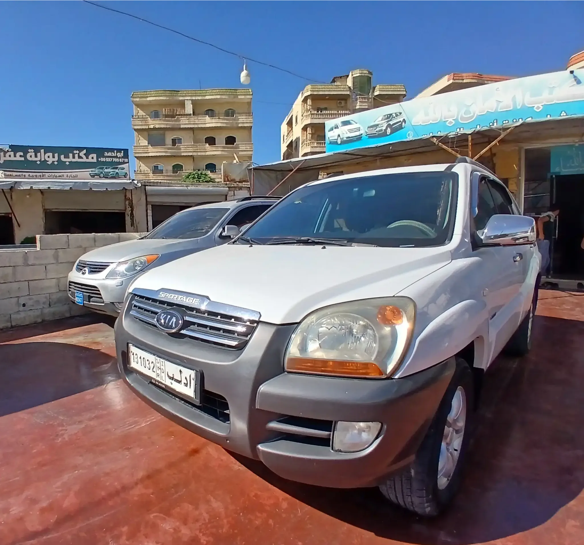 kilometrage car sale kia sportage tlx suv used 2005 aleppo kx card image