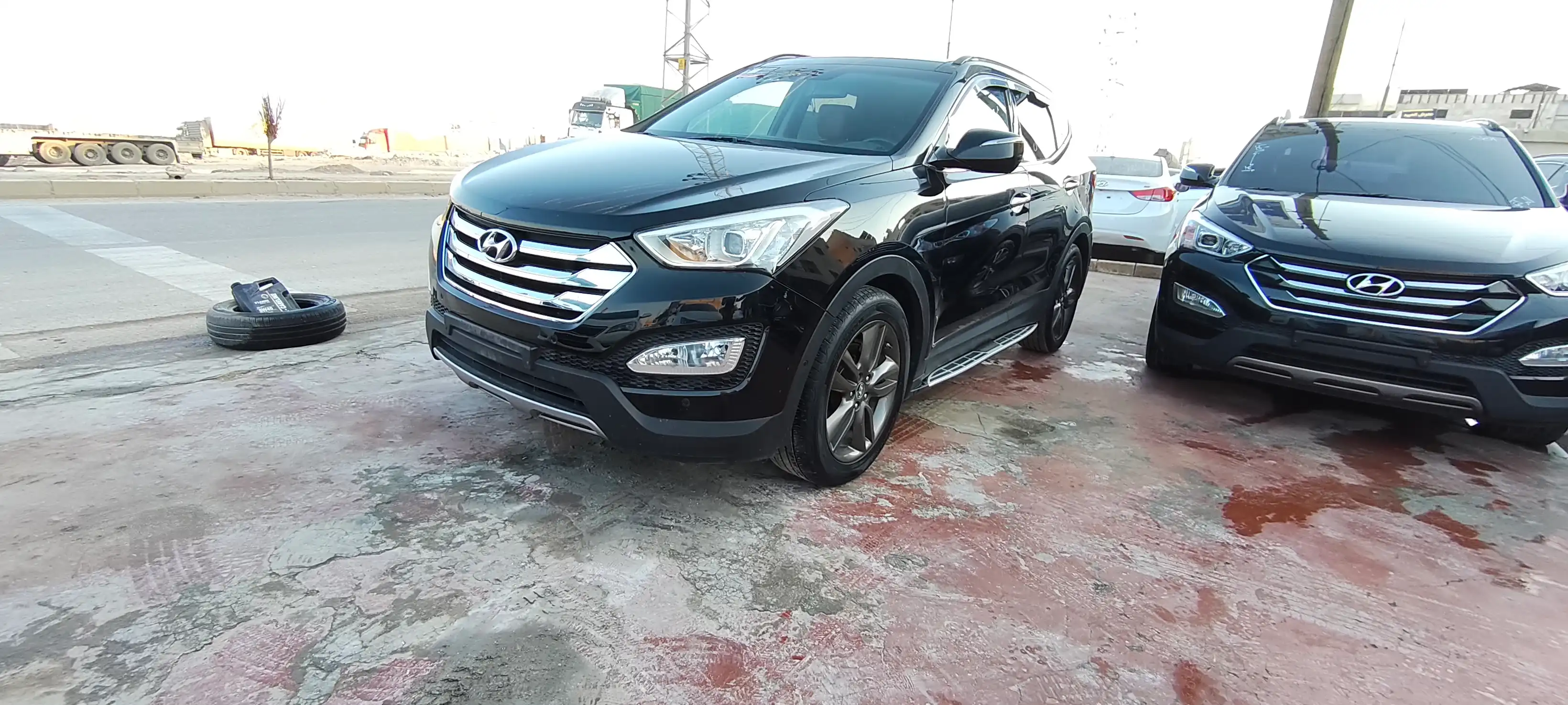 kilometrage car sale hyundai santa fe evgt suv used 2013 aleppo st image