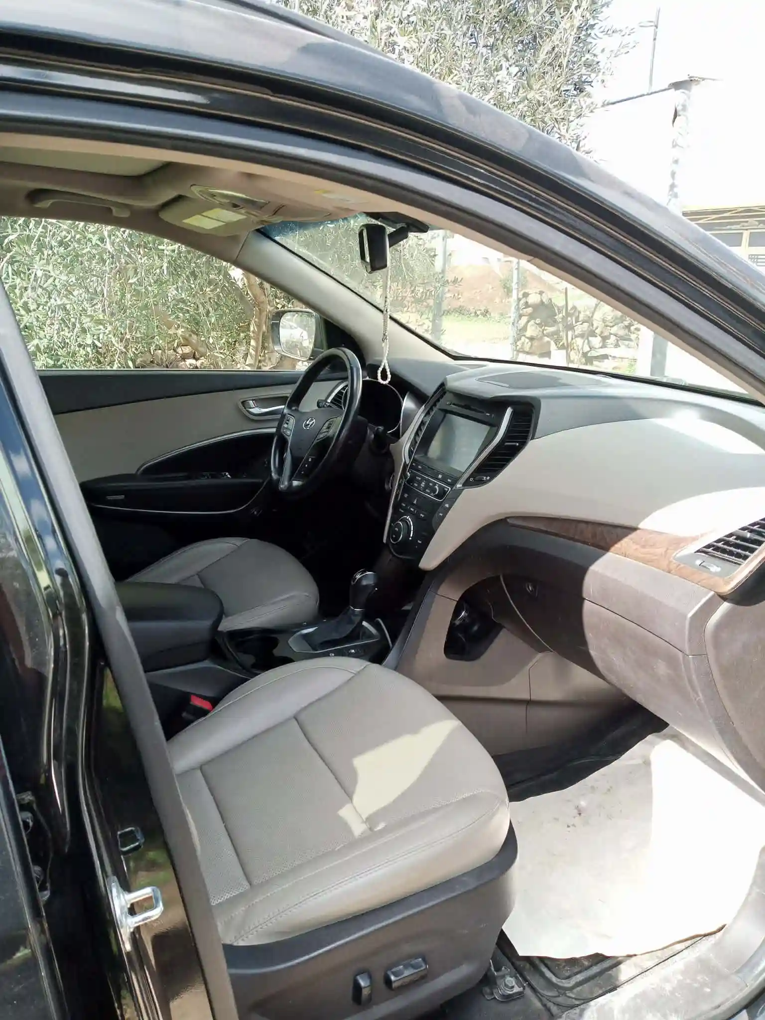 kilometrage car sale hyundai santa fe evgt suv used 2018 aleppo vj image