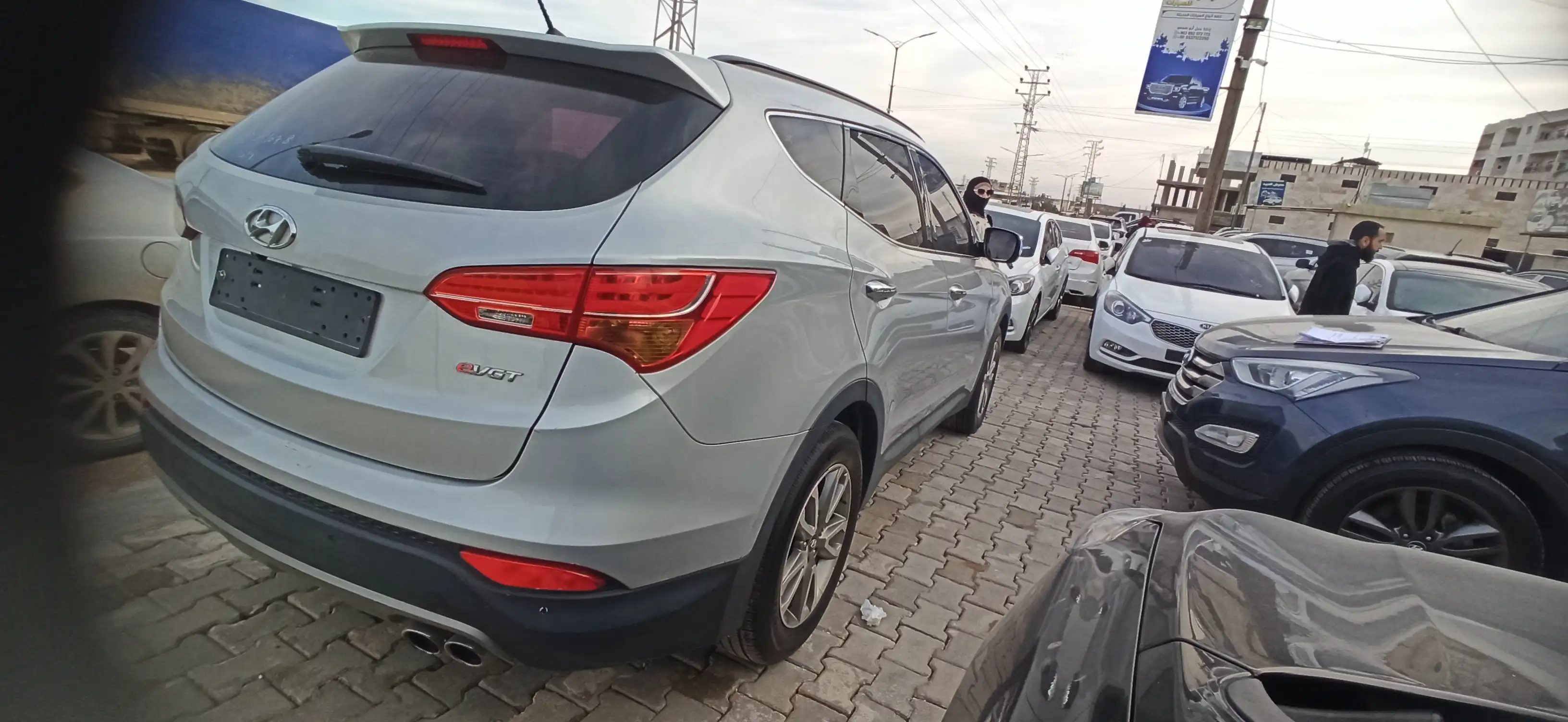 kilometrage car sale hyundai santa fe evgt suv used 2013 ap image