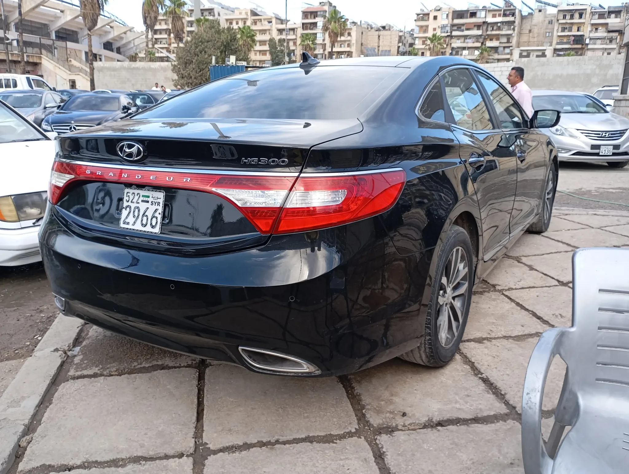 kilometrage car sale hyundai grandeur hg 300 suv used 2011 aleppo pl image