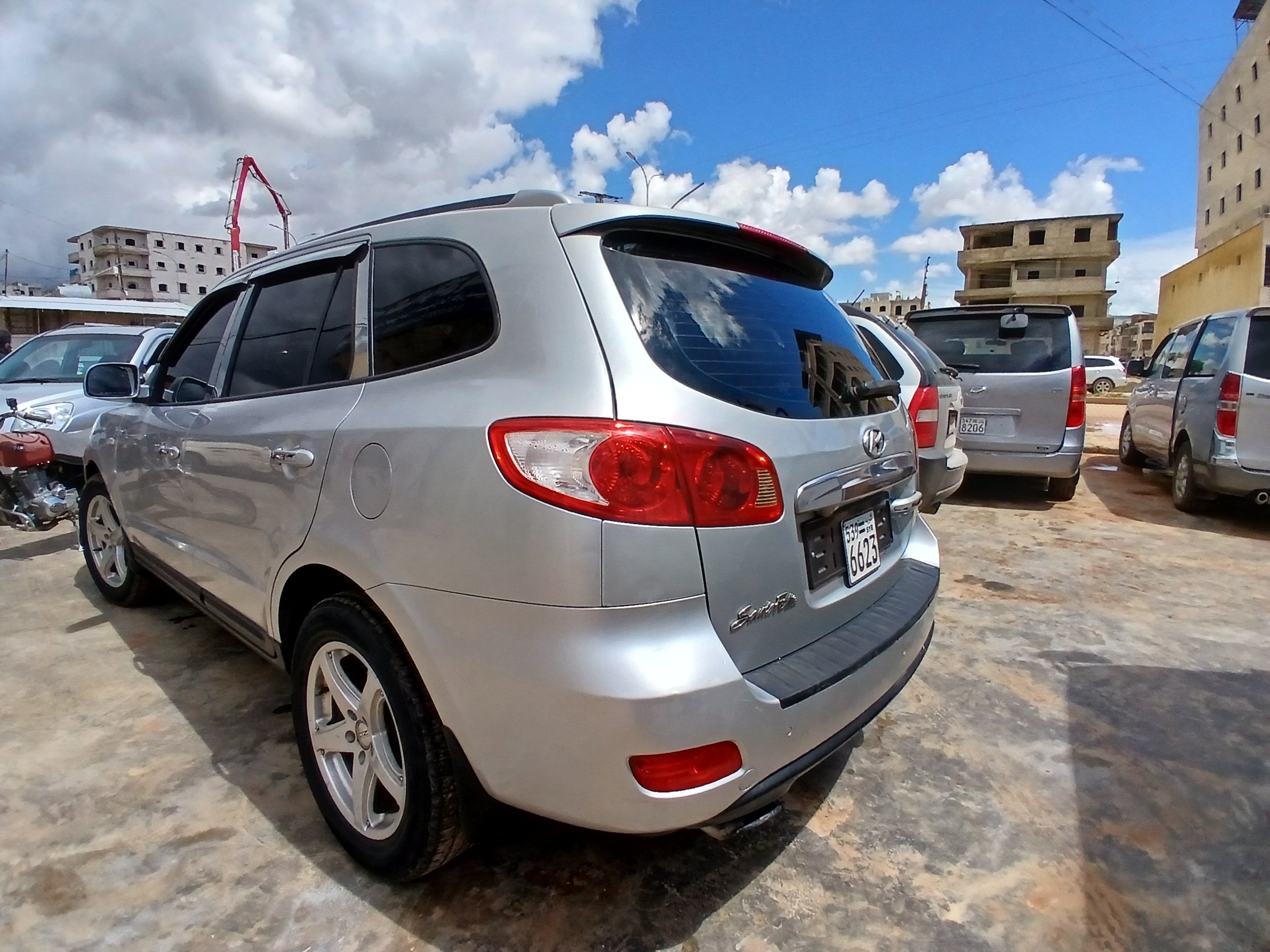 kilometrage car sale hyundai santa fe mlx suv used 2006 aleppo dp image