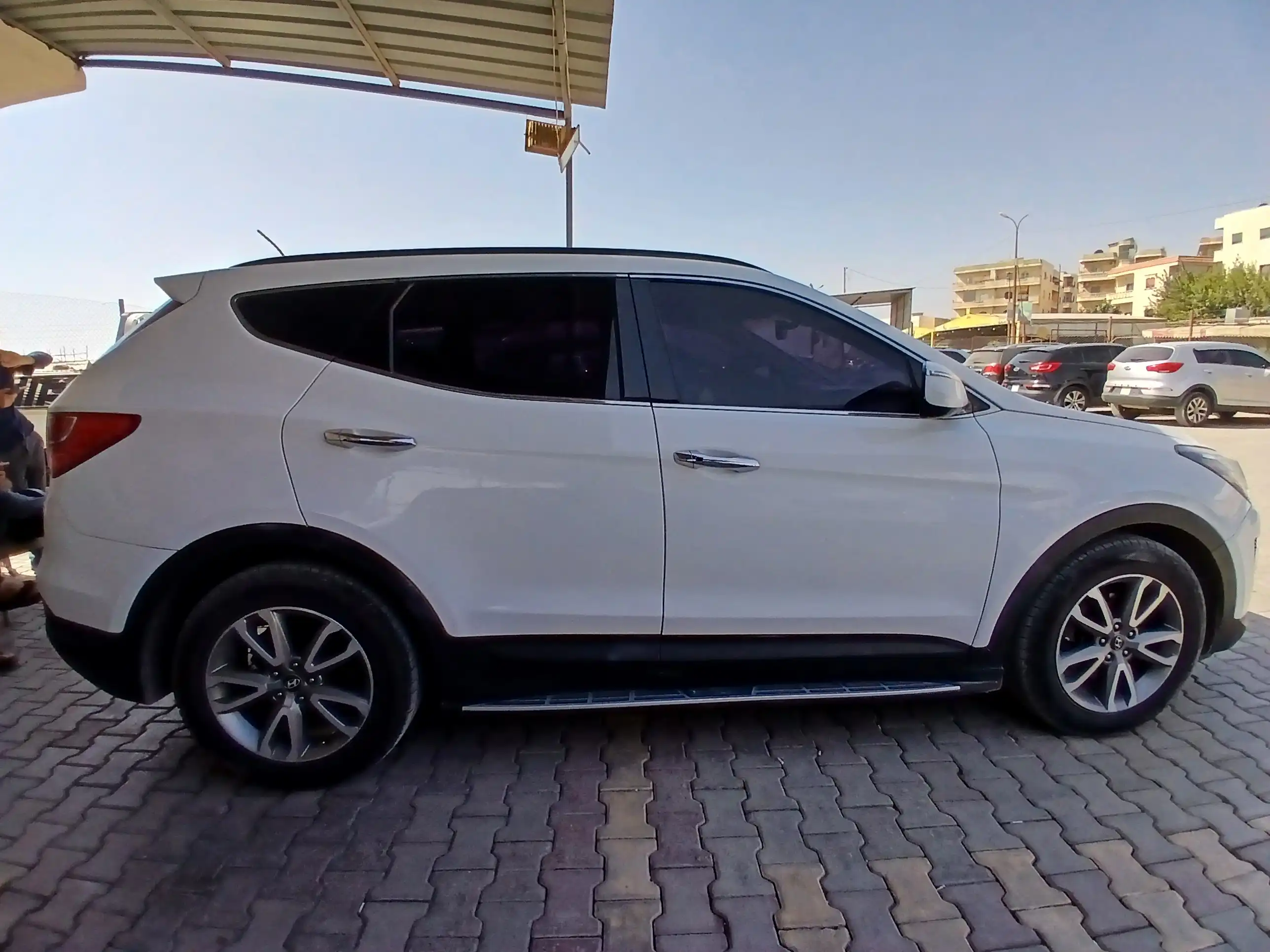 kilometrage car sale hyundai santa fe evgt suv used 2013 aleppo fe image
