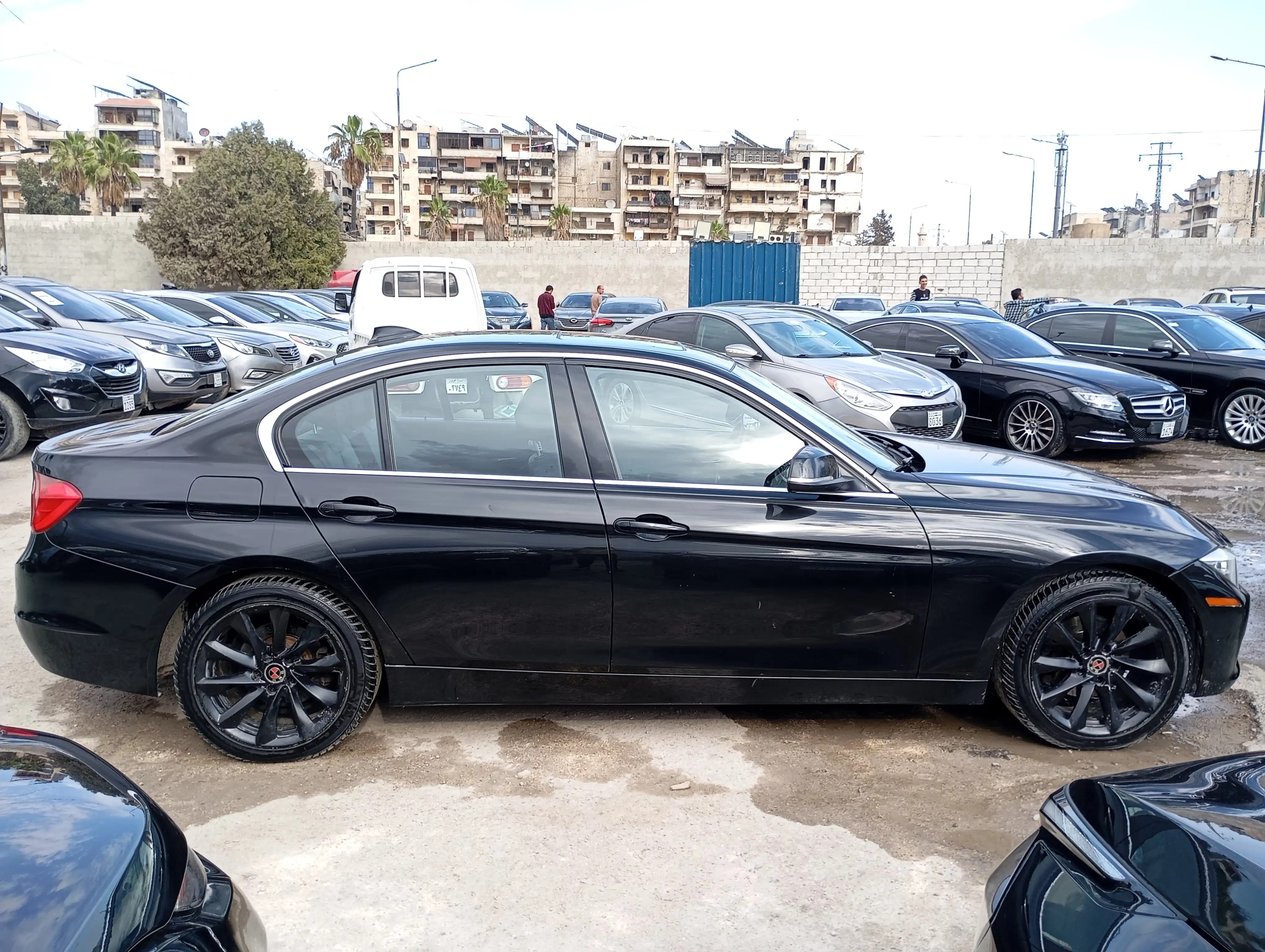 kilometrage car sale bmw 3 series 320 sedan used 2014 aleppo ek image