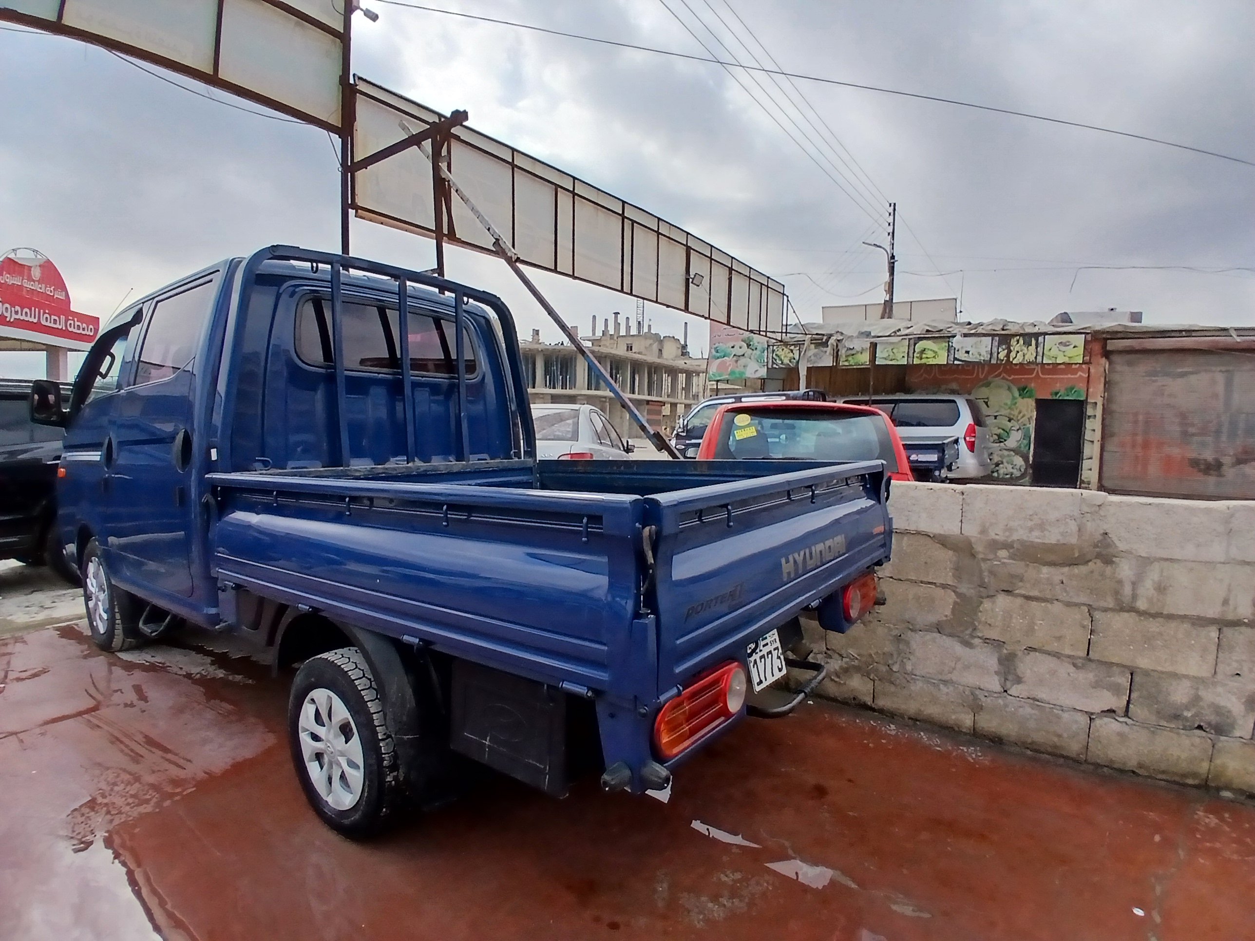 kilometrage car sale hyundai porter ii 2 crdi pickup used 2010 aleppo lq image