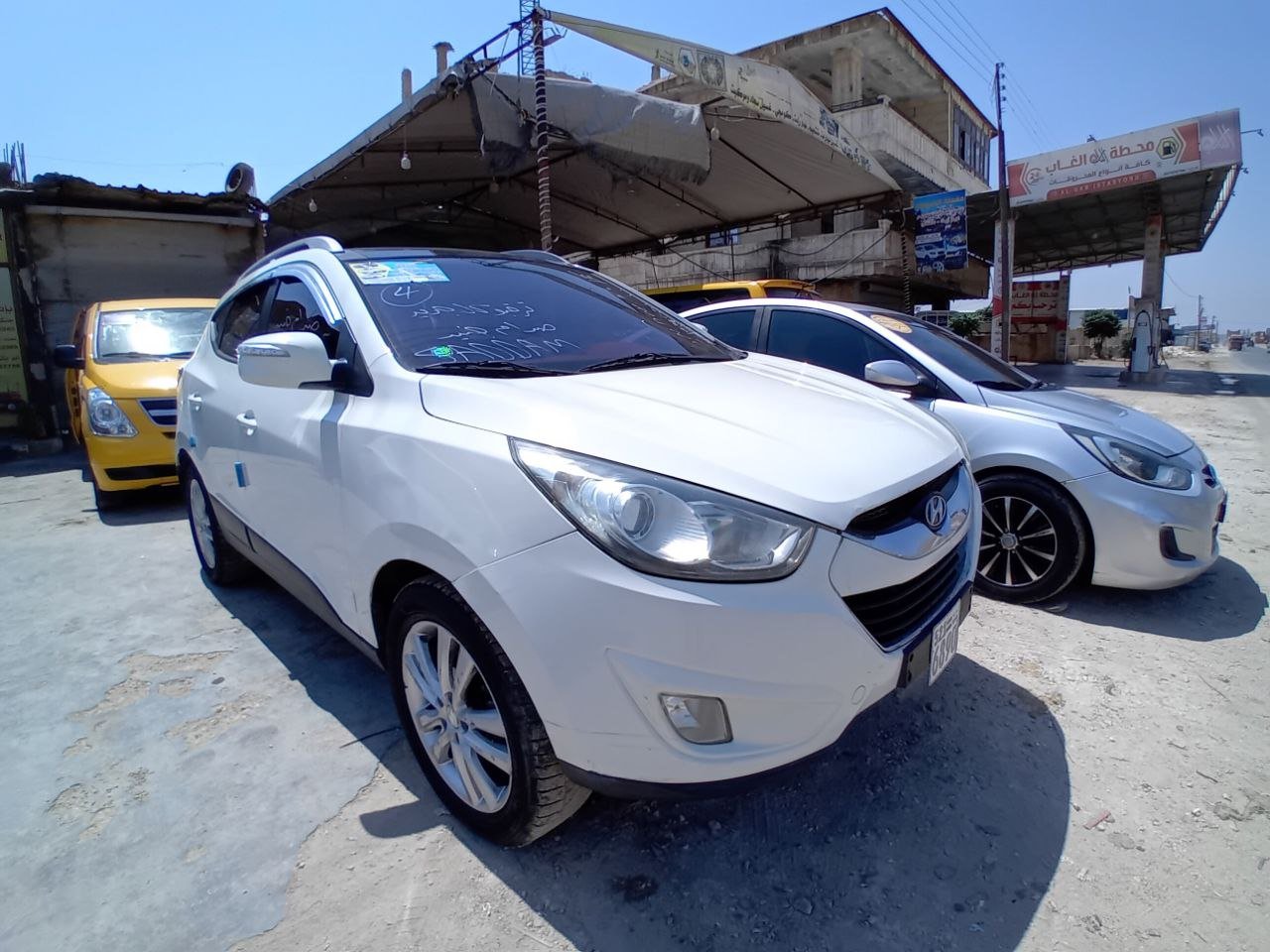 kilometrage car sale hyundai tucson lx20 evgt suv 2013 aleppo we image