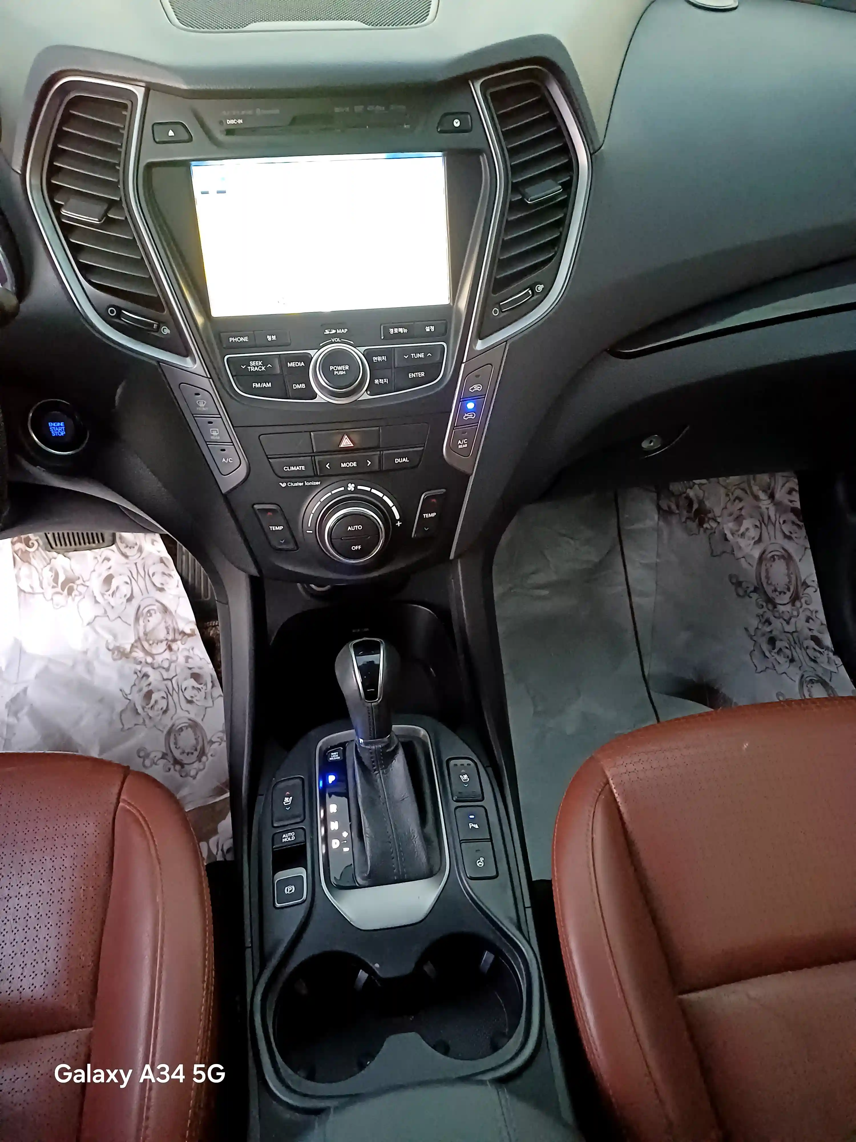kilometrage car sale hyundai santa fe evgt suv used 2014 aleppo pz image