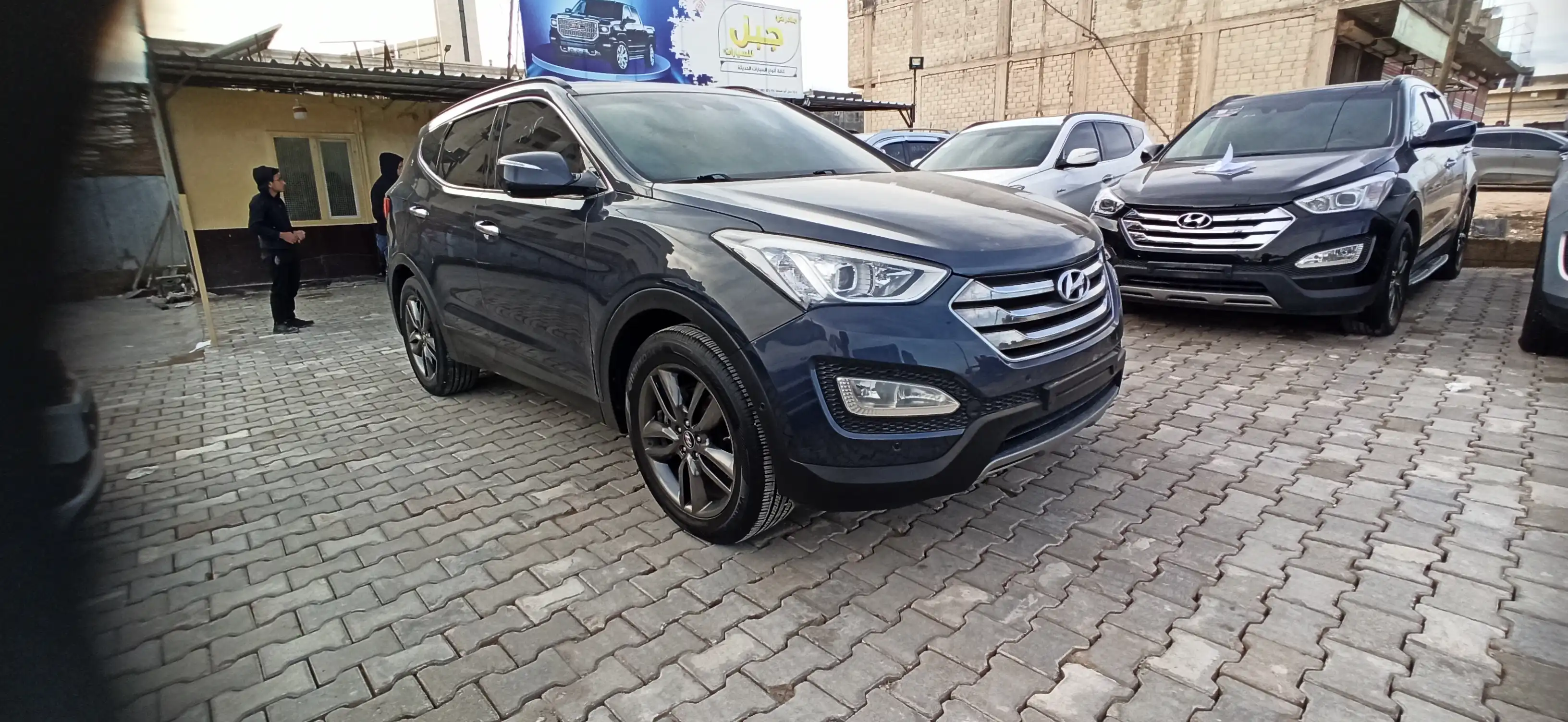 kilometrage car sale hyundai santa fe evgt suv used 2014 aleppo jg image