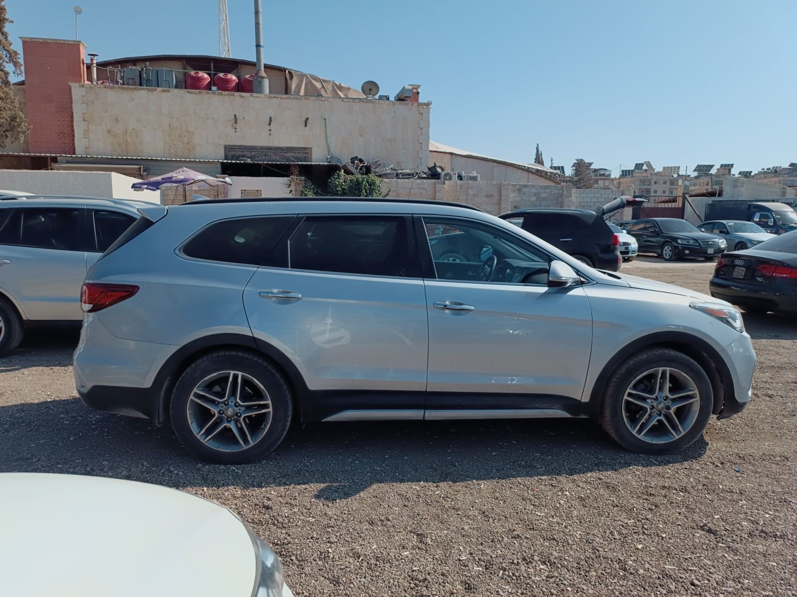 kilometrage car sale hyundai santa fe evgt suv used 2018 aleppo ld image