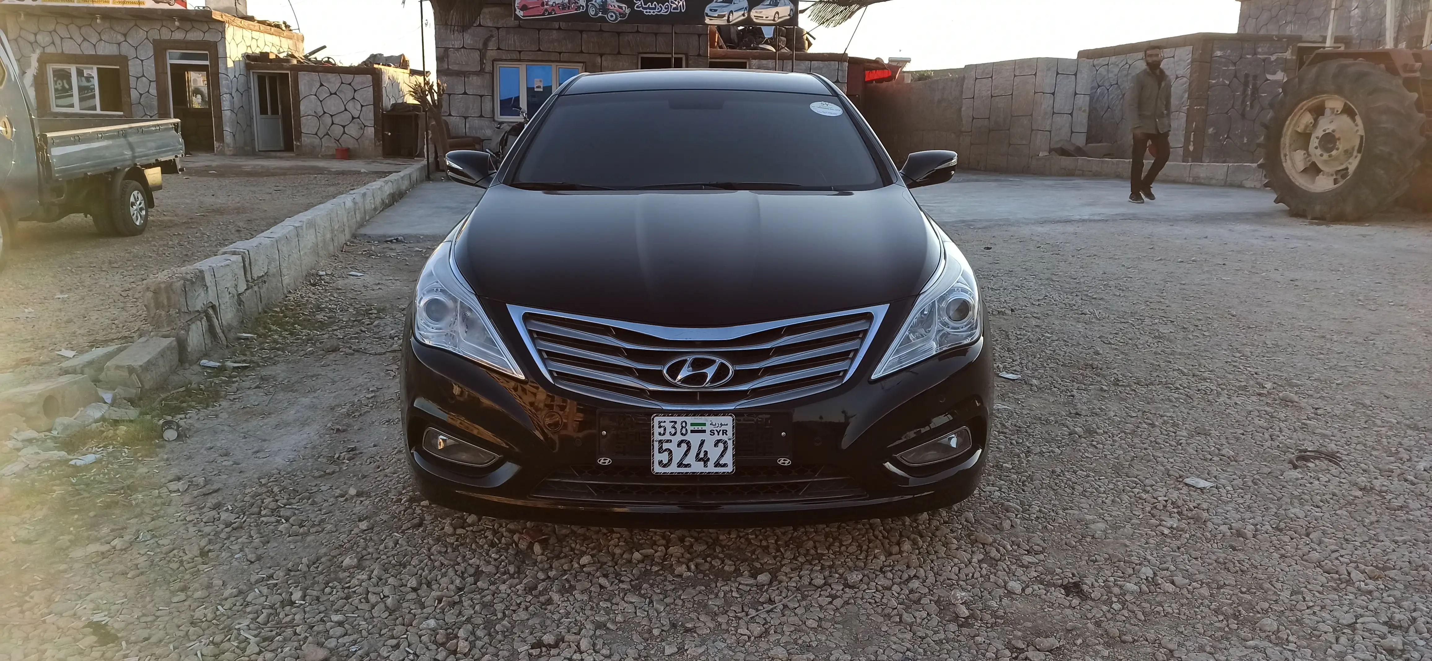 kilometrage car sale hyundai grandeur hg 240 sedan used 2012 aleppo uf image