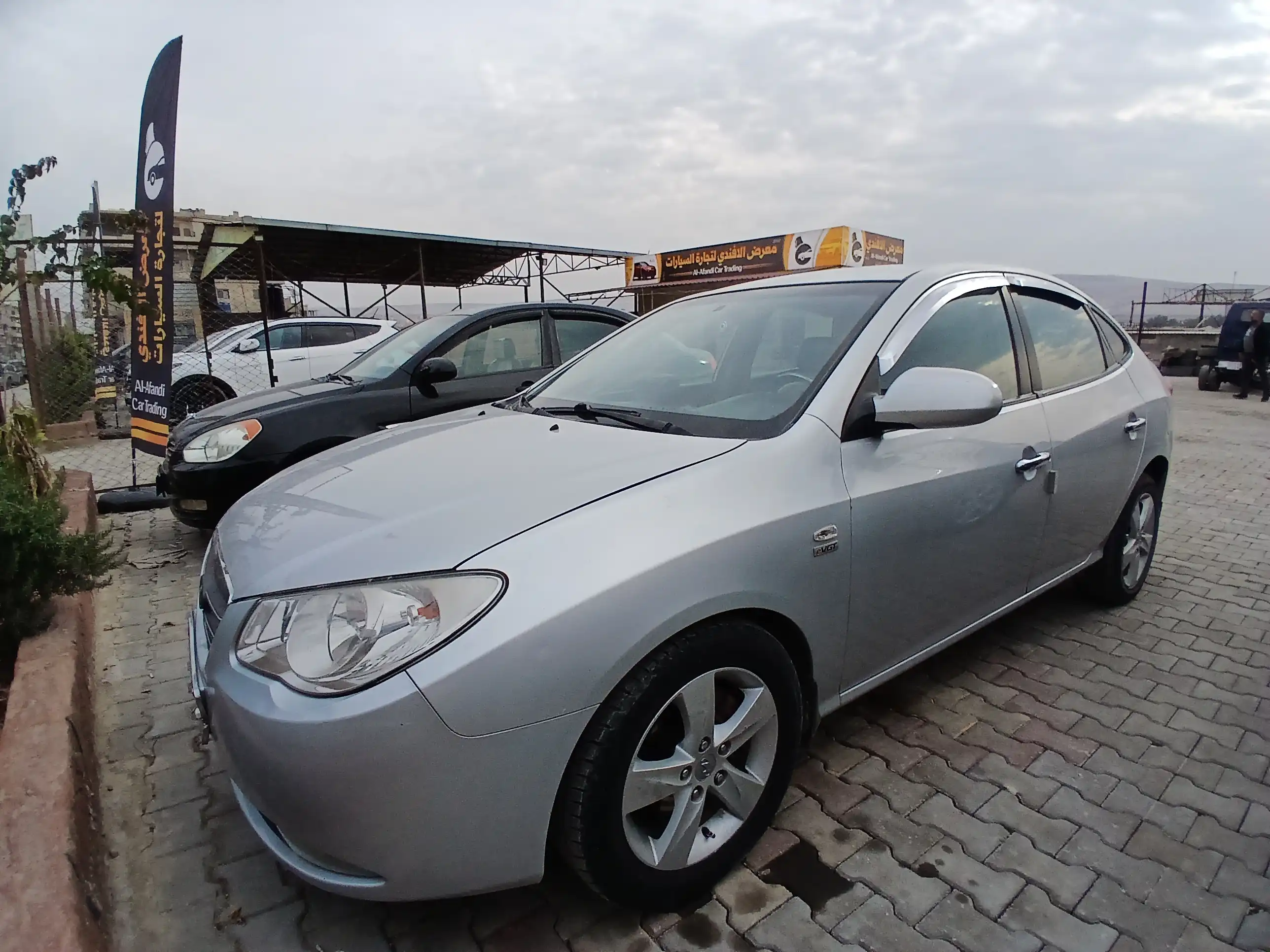 kilometrage car sale hyundai avante e16 sedan used 2007 aleppo zp card image