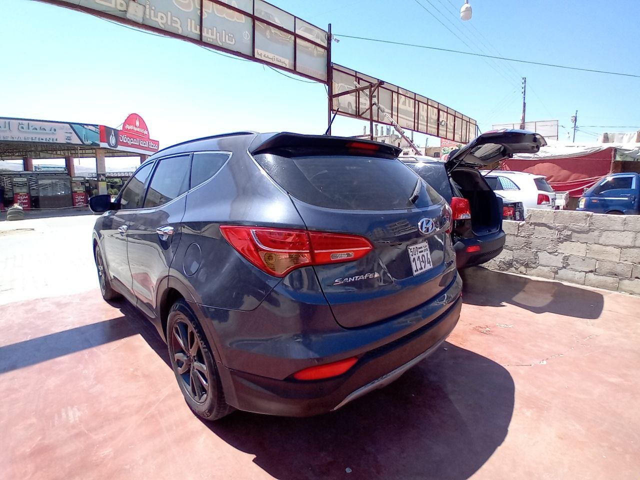 kilometrage car sale hyundai santa fe evgt suv used 2013 aleppo ah image