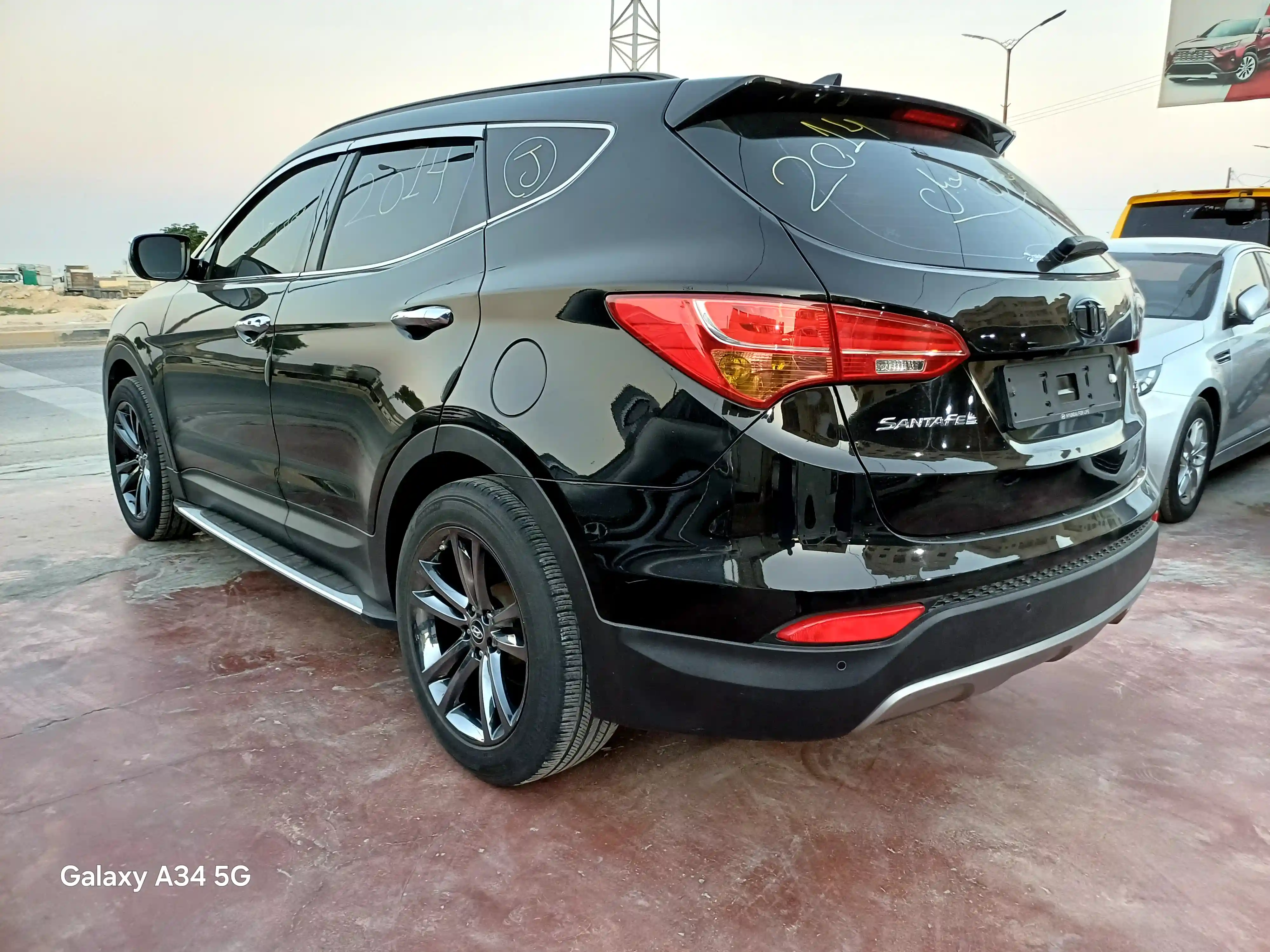 kilometrage car sale hyundai santa fe evgt suv used 2014 aleppo pz image