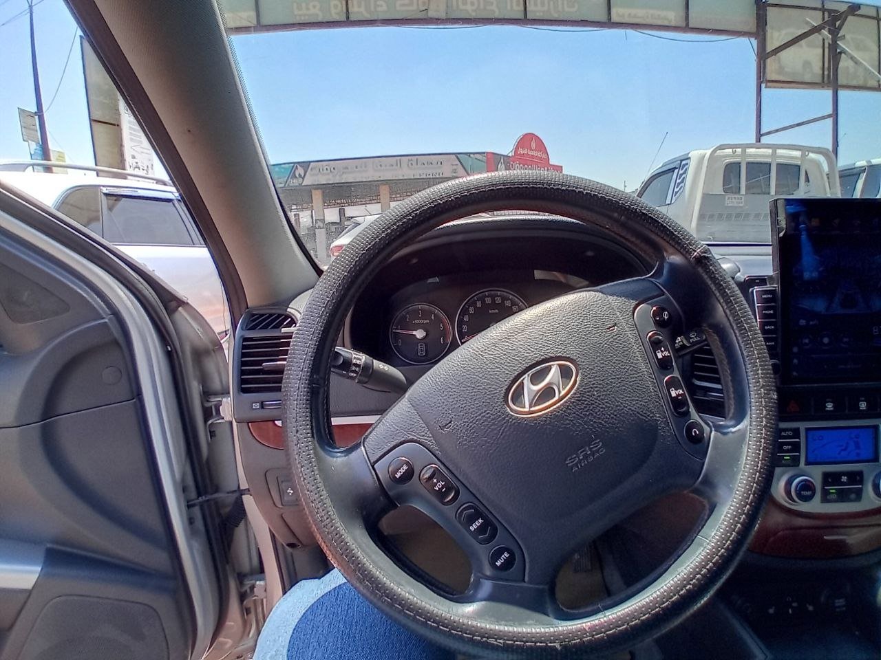 kilometrage car sale hyundai santa fe clx suv used 2007 aleppo bg image
