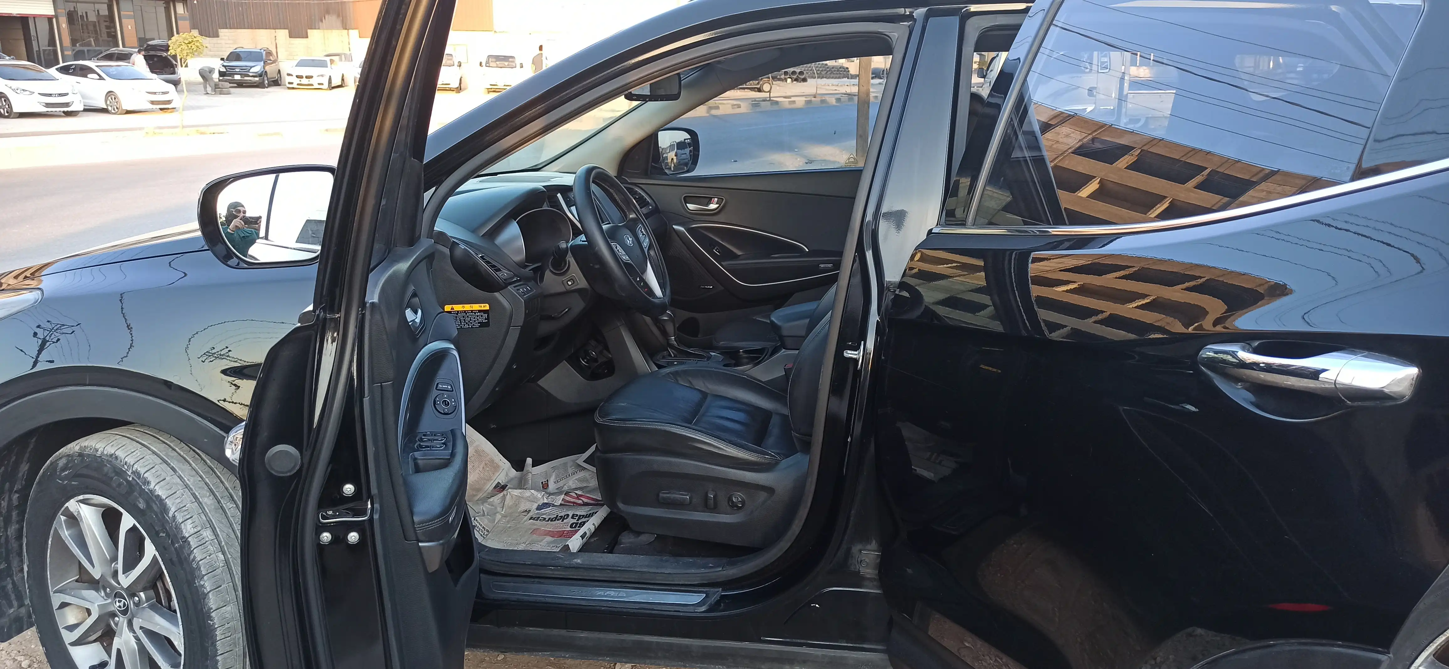 kilometrage car sale hyundai santa fe evgt suv used 2013 aleppo za image