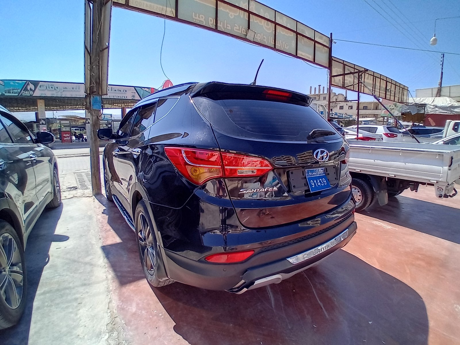 kilometrage car sale hyundai santa fe evgt suv used 2012 aleppo lr image