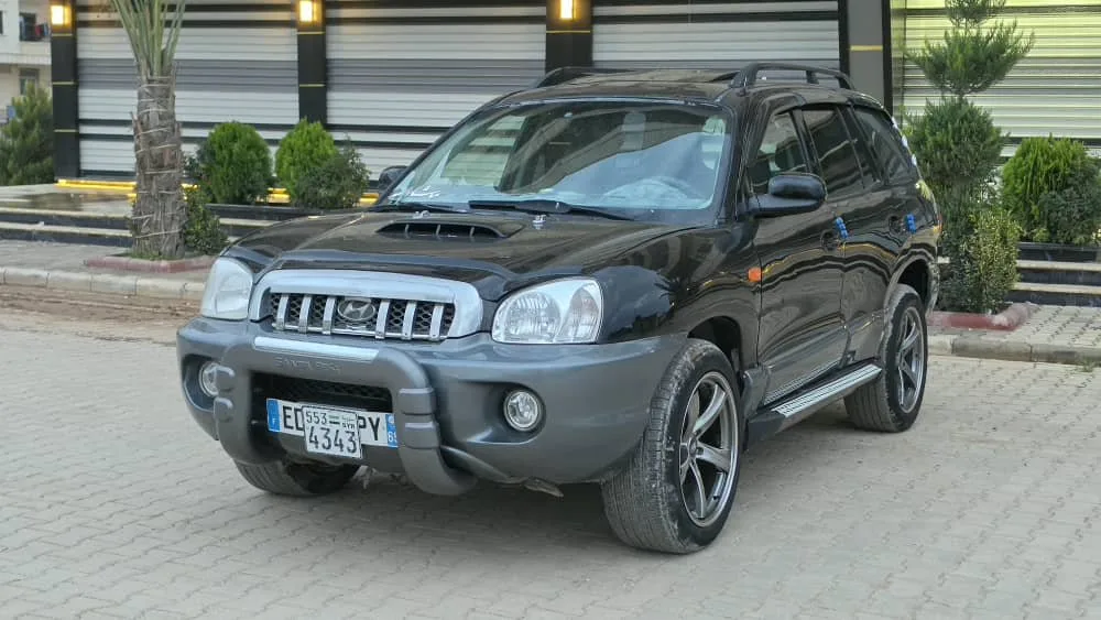 kilometrage car sale hyundai santa fe sport suv used 2003 aleppo bq image