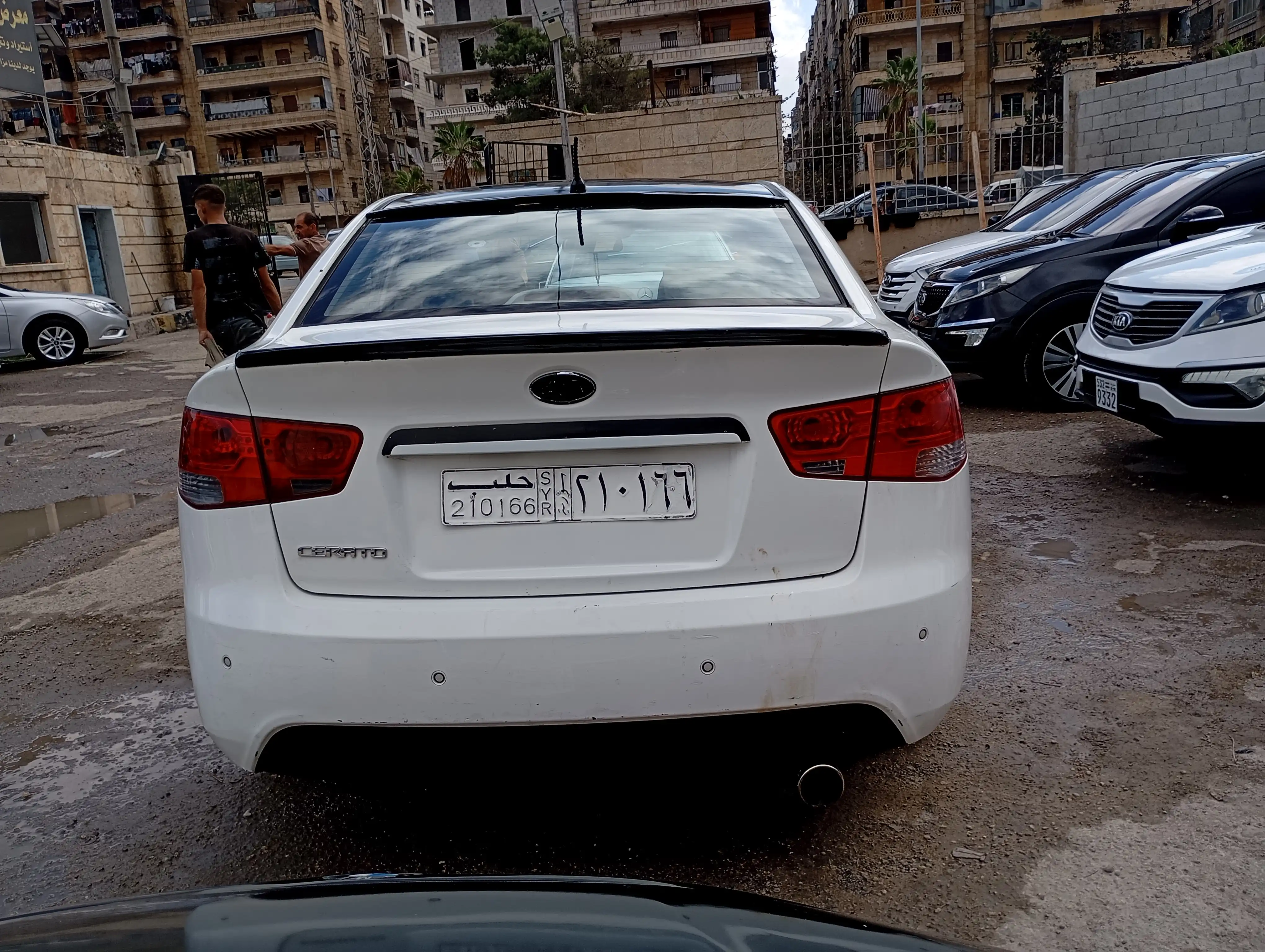 kilometrage car sale kia cerato standard sedan used 2007 aleppo kg image