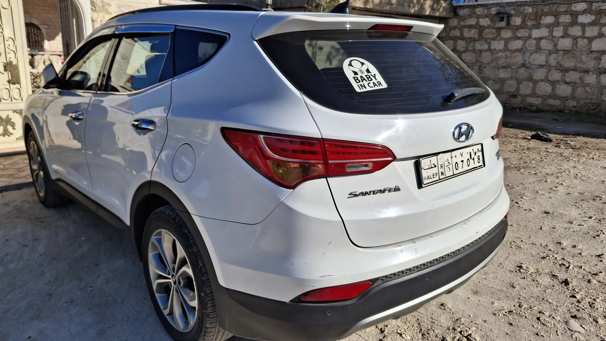 kilometrage car sale hyundai santa fe e vgt sedan used 2014 aleppo mx image