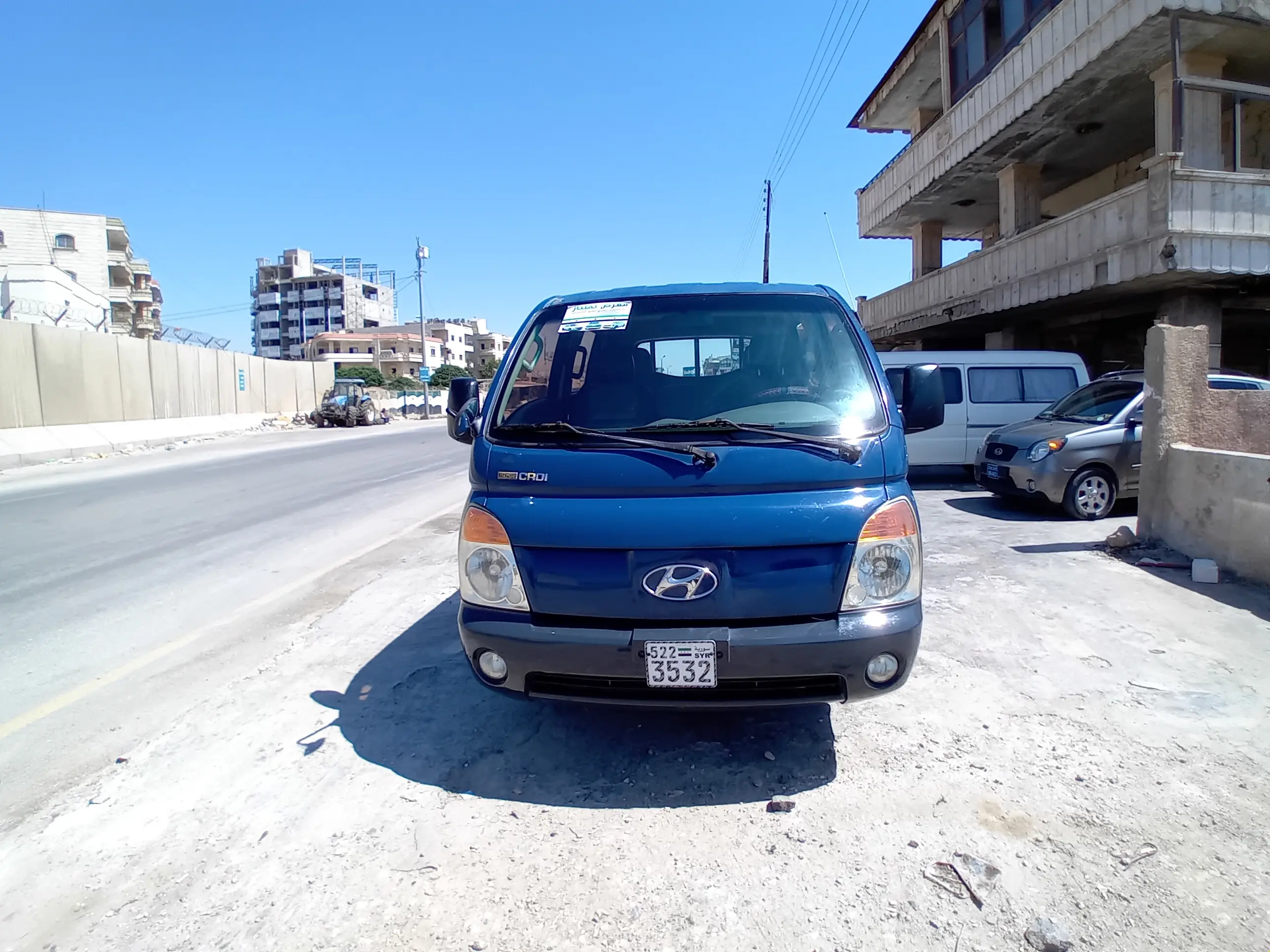 kilometrage car sale hyundai porter 2 crdi cargo truck used 2008 aleppo me image