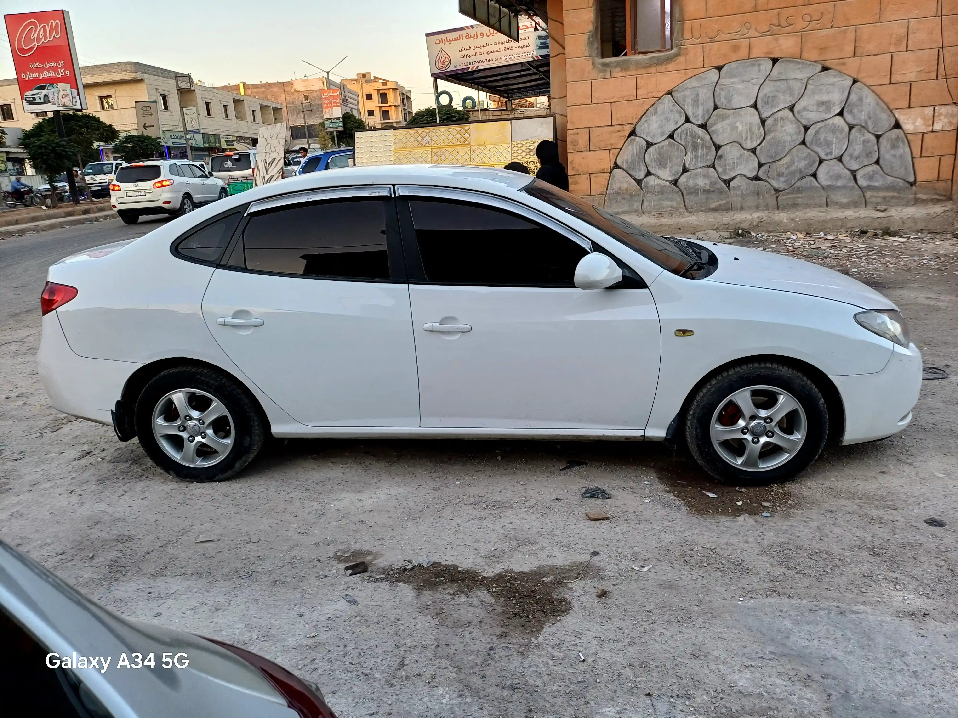 kilometrage car sale hyundai avante e16 sedan used 2009 aleppo uv image
