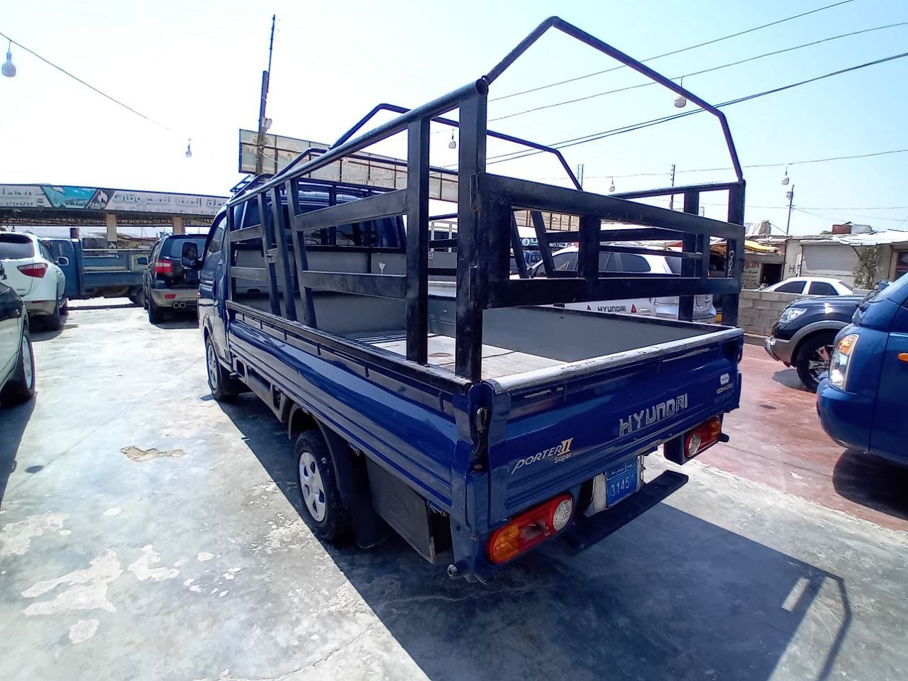 kilometrage car sale hyundai porter 2 crdi cargo truck used 2007 aleppo ot image