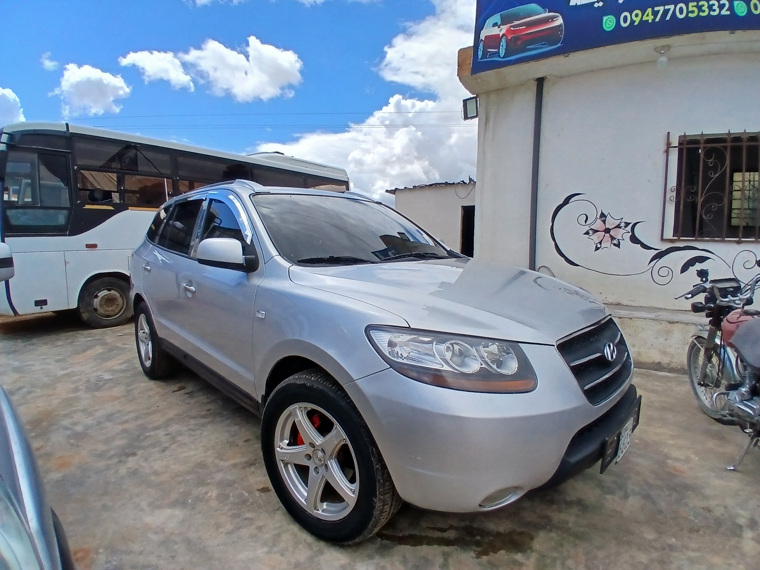 kilometrage car sale hyundai santa fe mlx suv used 2006 aleppo dp image