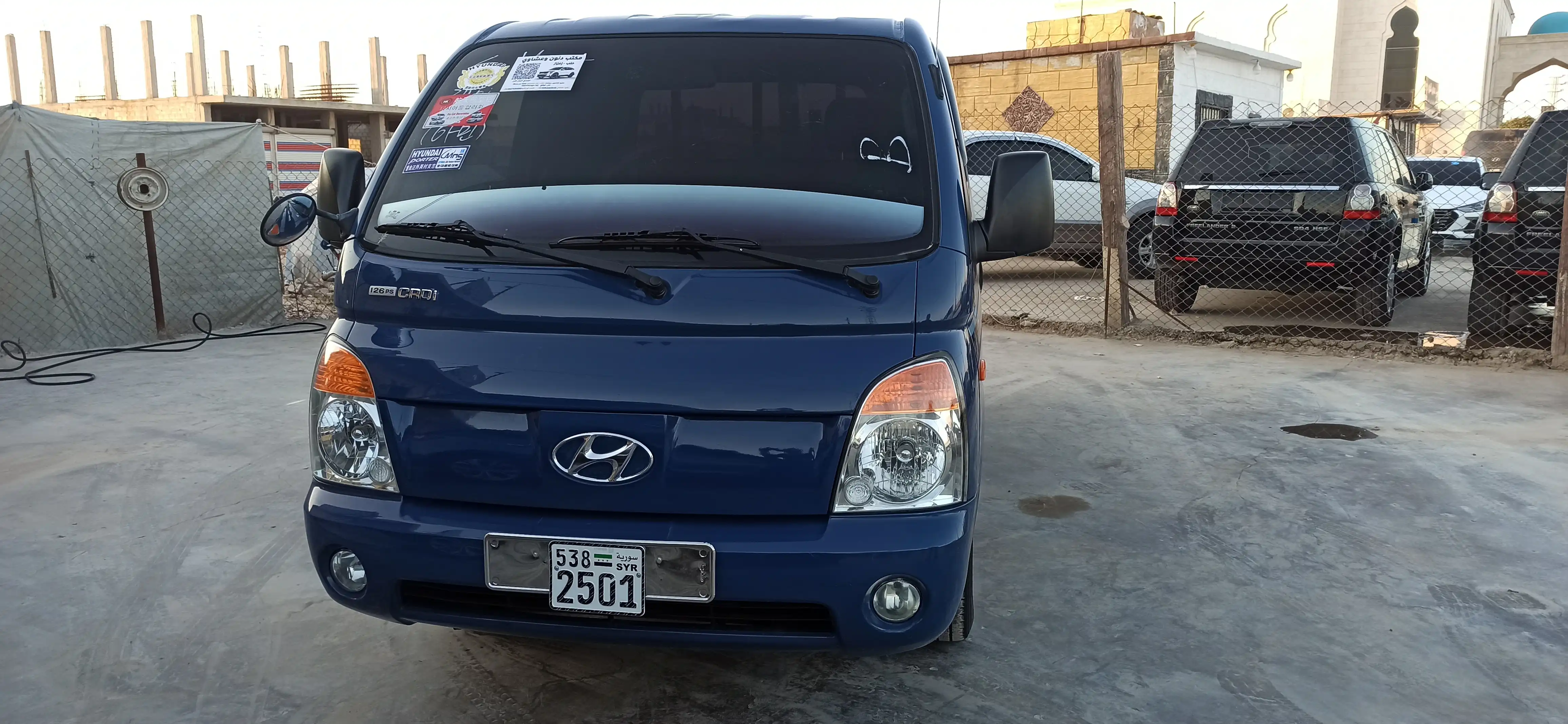 kilometrage car sale hyundai porter ii 2 standard cargo truck used 2010 aleppo zx image