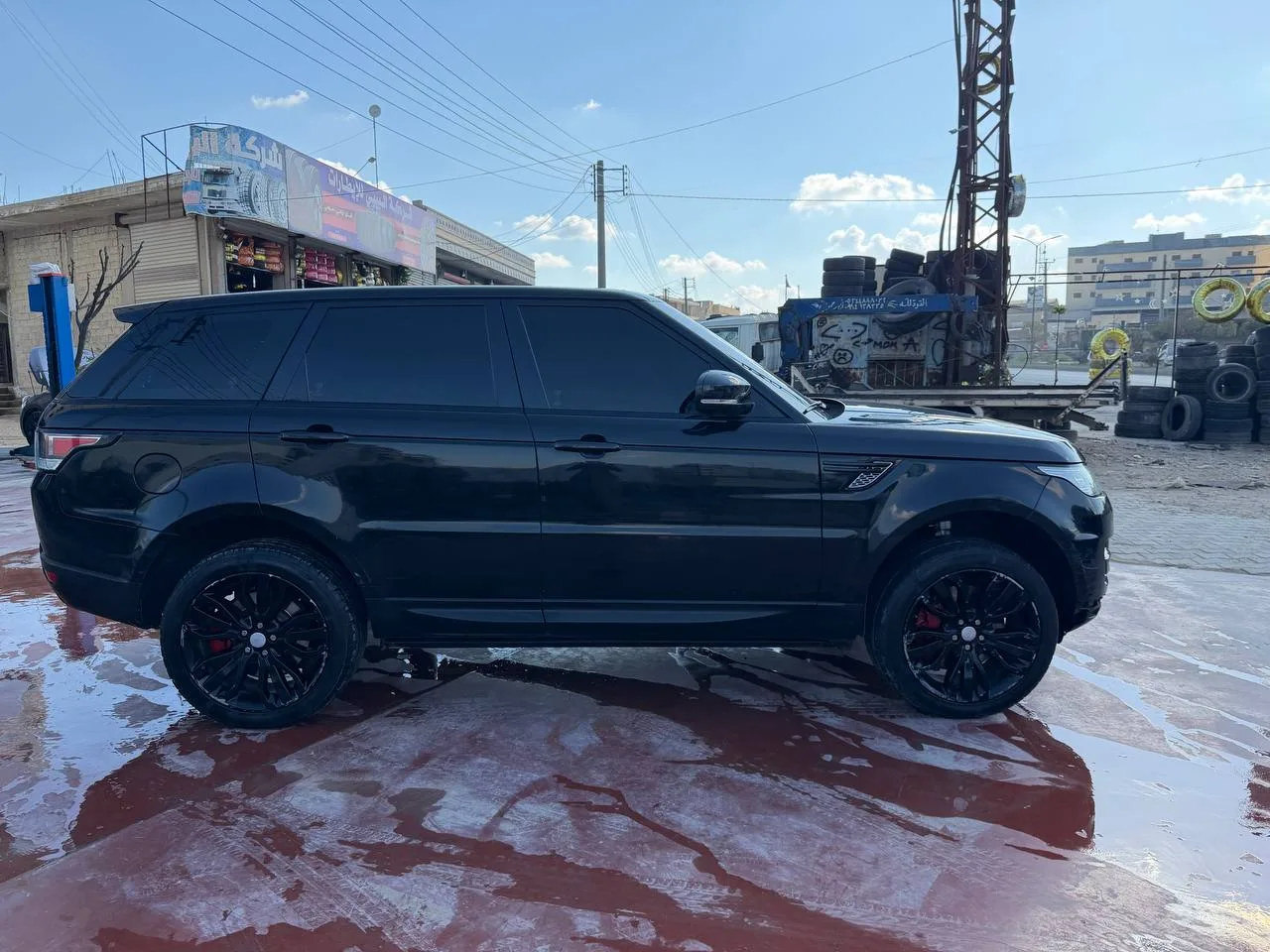 kilometrage car sale land rover range rover sport hse suv used 2015 aleppo lo image