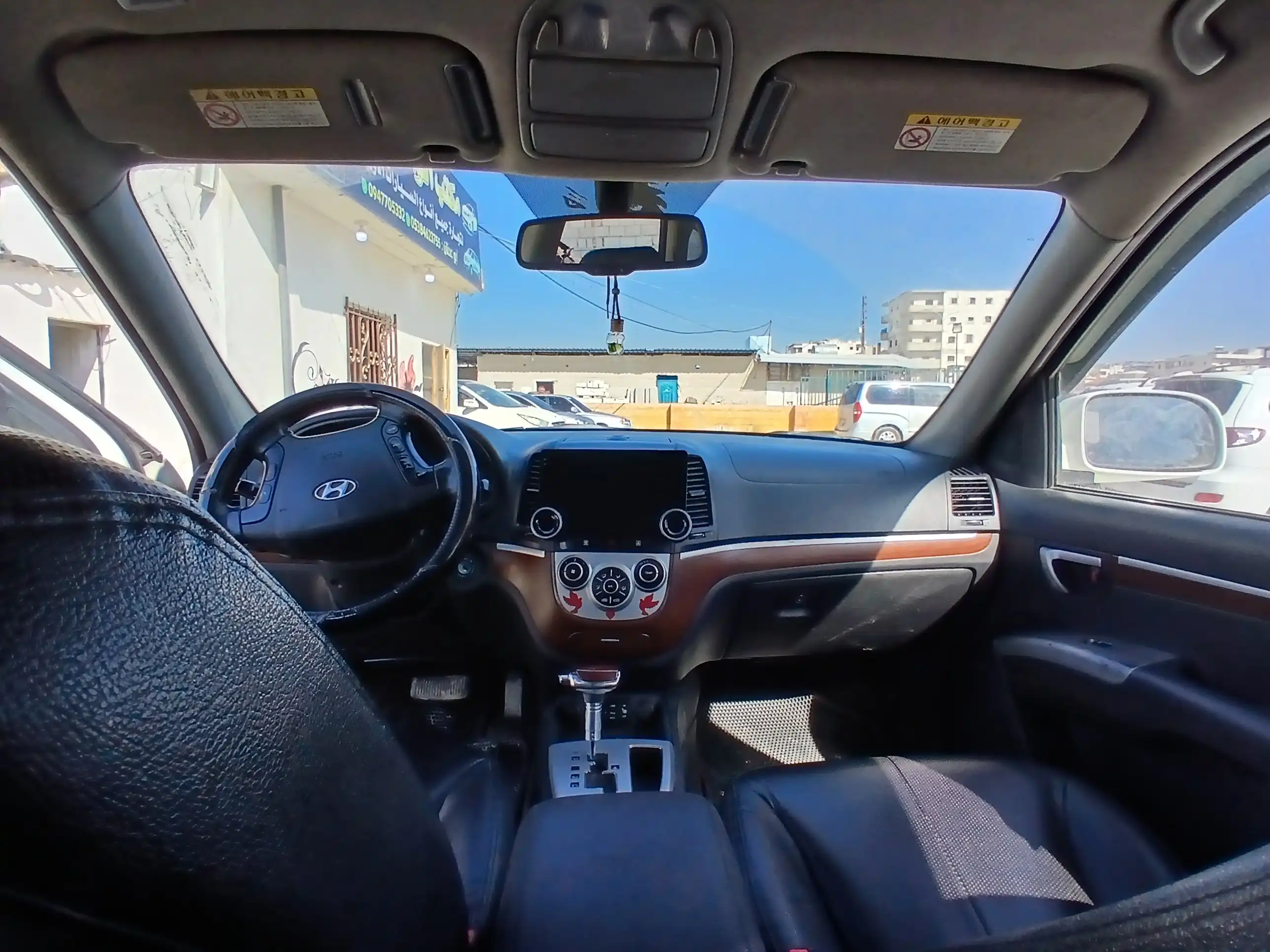 kilometrage car sale hyundai santa fe clx suv used 2008 aleppo hm image