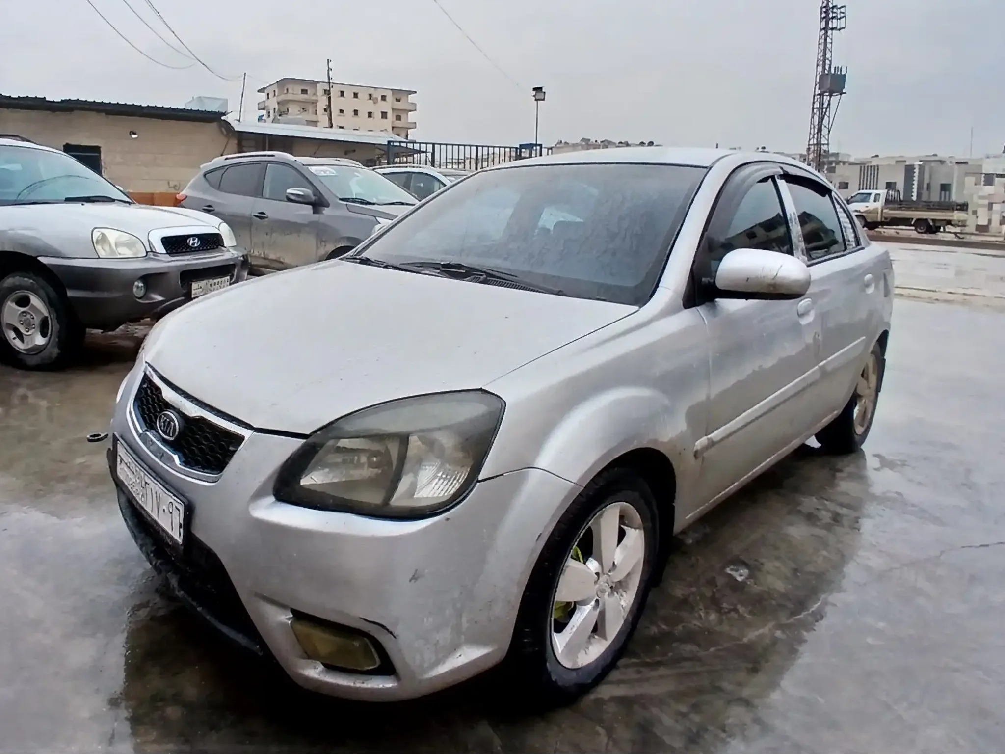 kilometrage car sale kia rio ex sedan used 2011 aleppo qn image