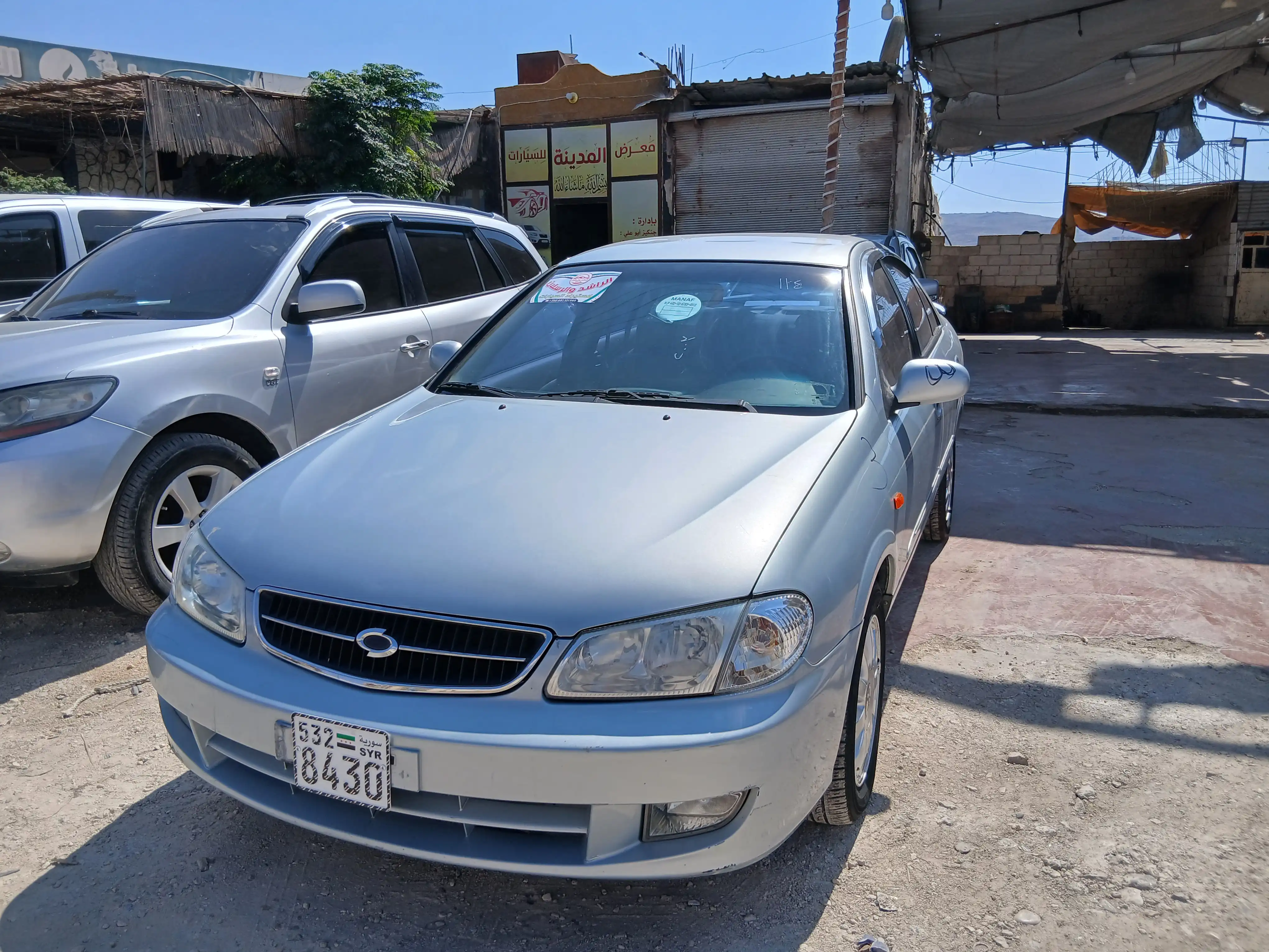 kilometrage car sale samsung sm3 standard sedan used 2003 aleppo oc card image