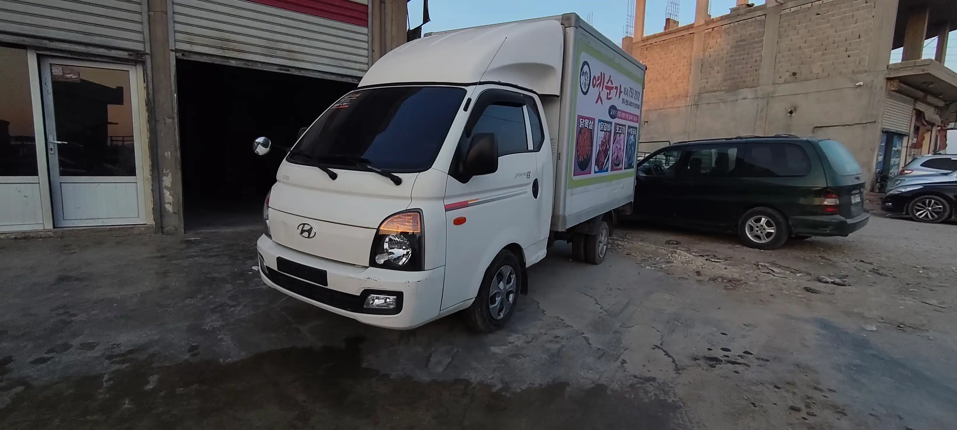 kilometrage car sale hyundai porter ii 2 crdi cargo truck used 2015 aleppo dn image