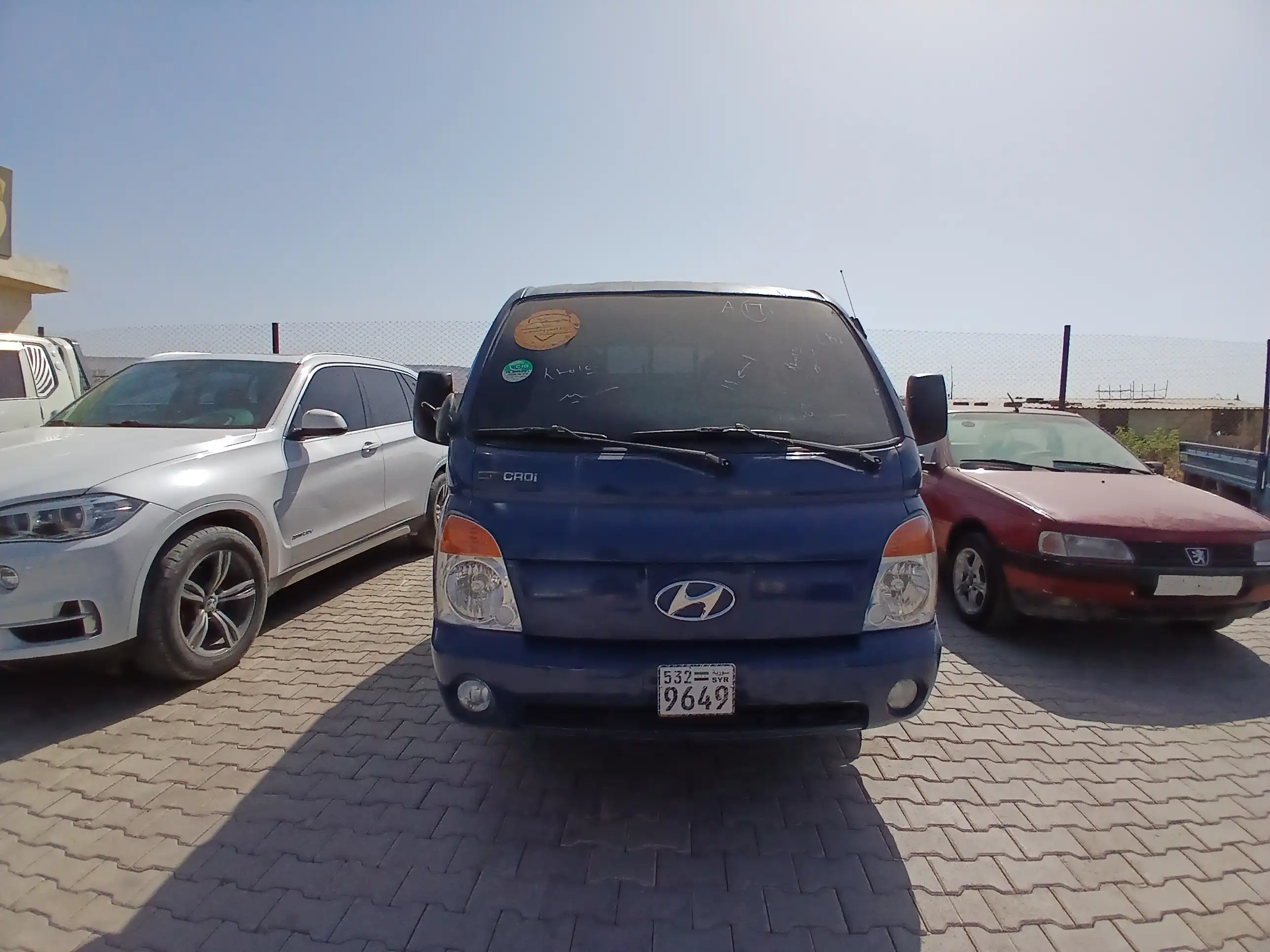 kilometrage car sale hyundai porter 2 crdi cargo truck used 2011 aleppo vz image
