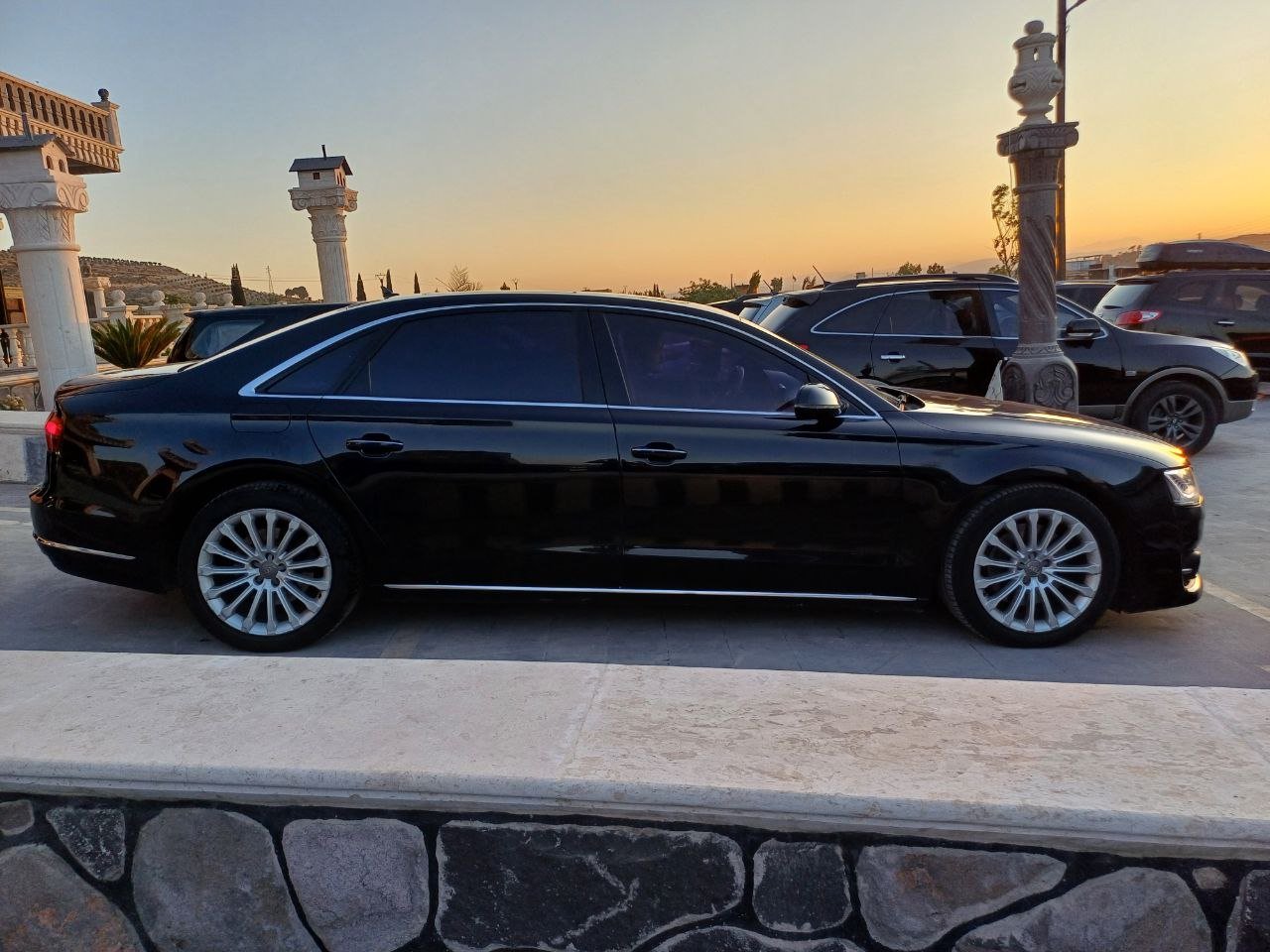 kilometrage car sale audi a8 l 50 tdi sedan used 2015 aleppo tm image