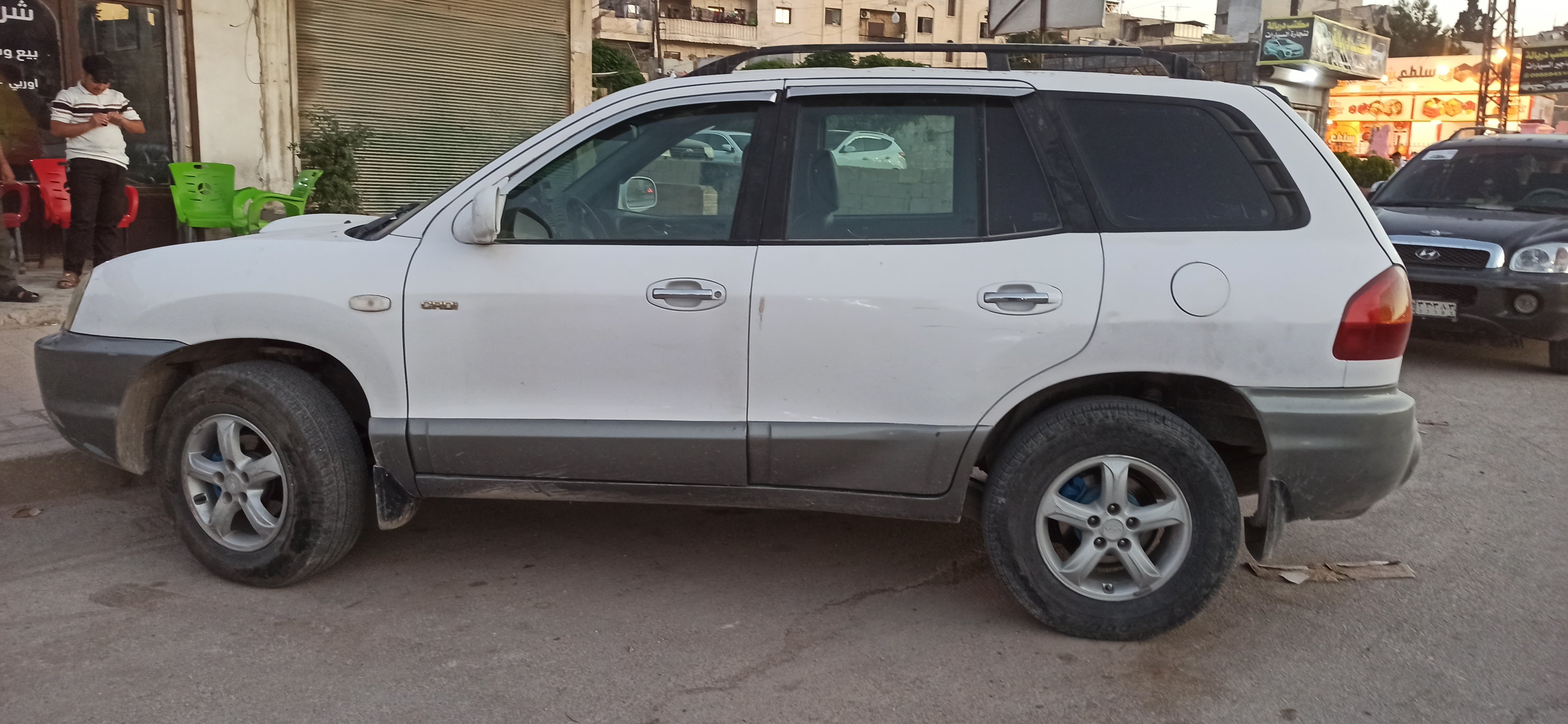 kilometrage car sale hyundai santa fe 2 2 d suv used 2001 aleppo ur image