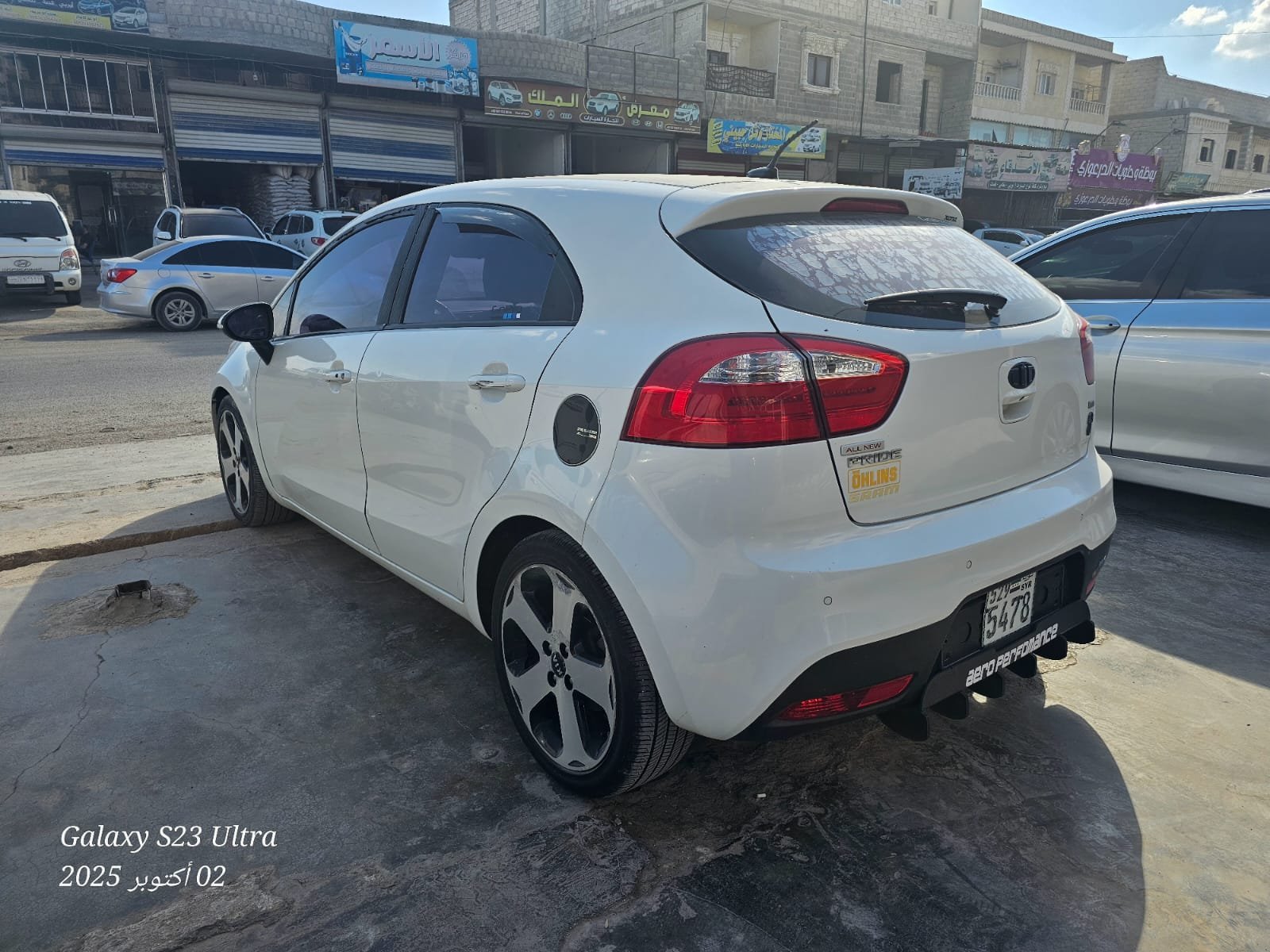 kilometrage car sale kia pride gdi hatchback used 2011 aleppo yg image