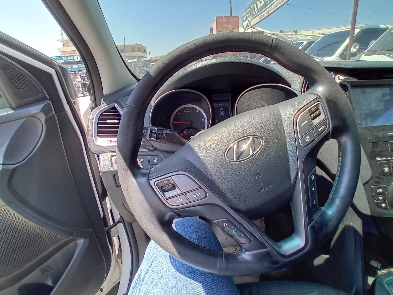 kilometrage car sale hyundai santa fe evgt suv used 2012 aleppo yf image
