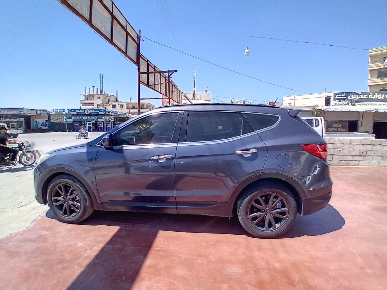 kilometrage car sale hyundai santa fe evgt suv used 2013 aleppo ah image