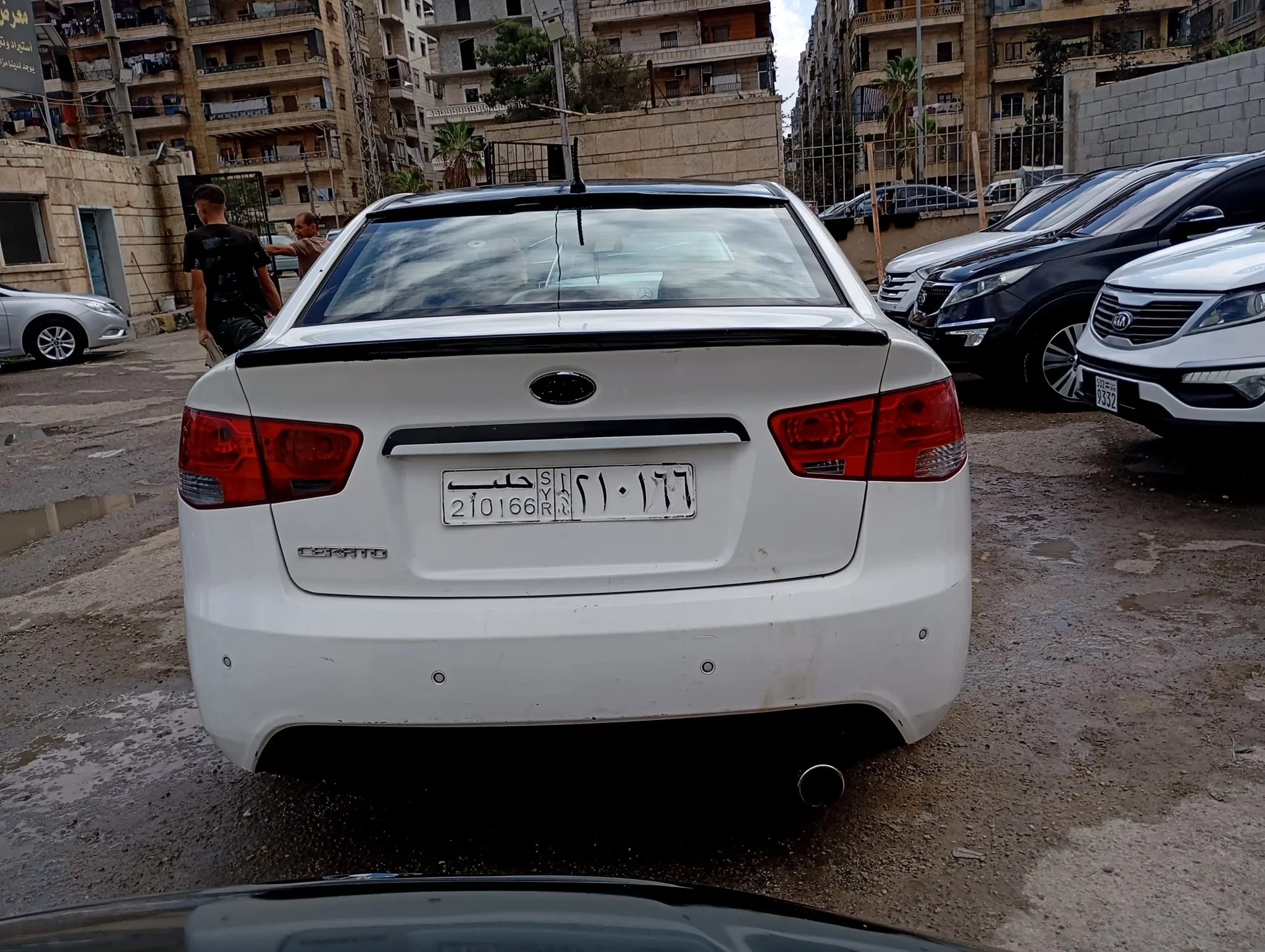kilometrage car sale kia cerato standard sedan used 2007 aleppo kg image