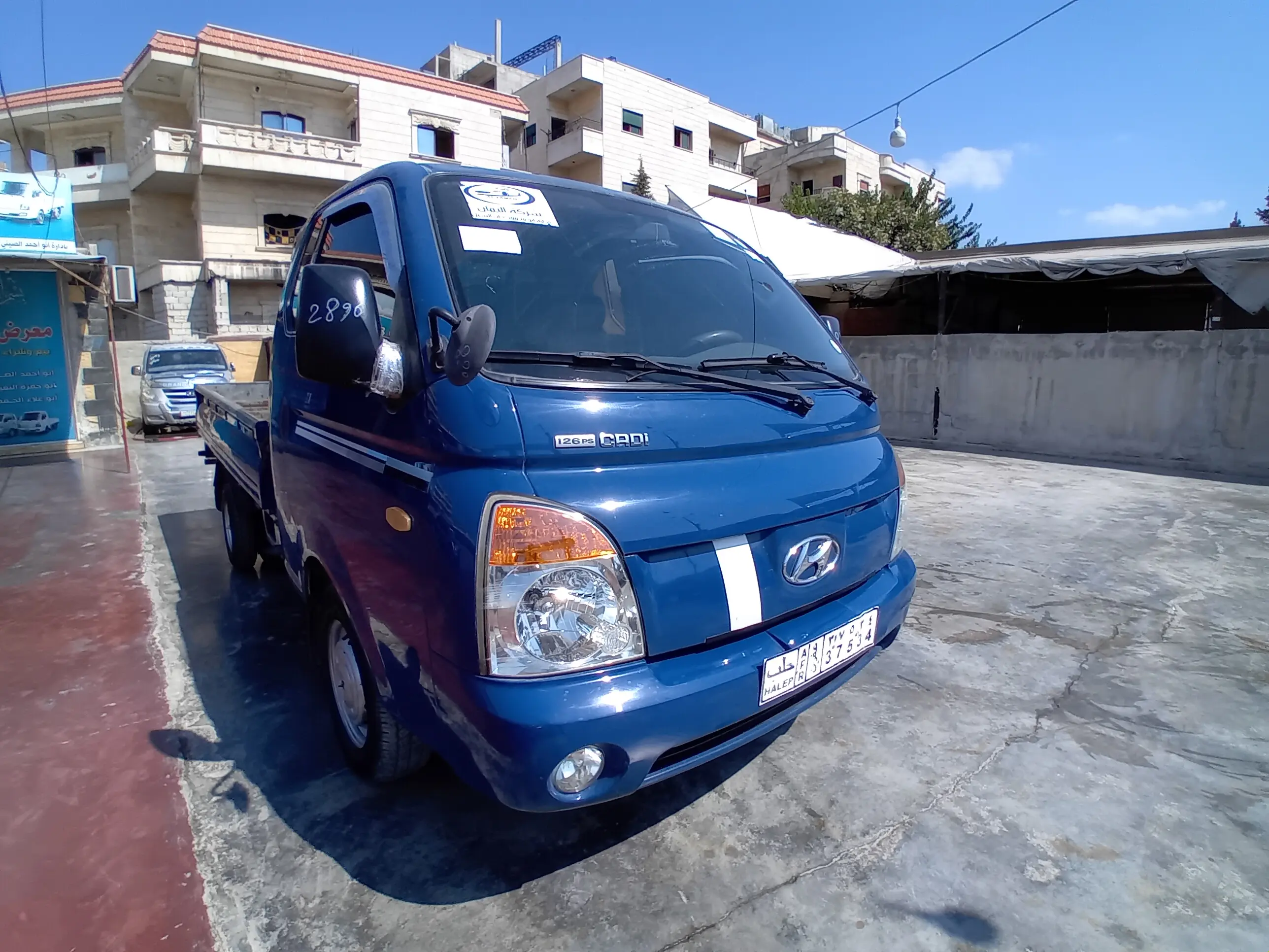 kilometrage car sale hyundai porter 2 crdi cargo truck used 2012 aleppo dp image