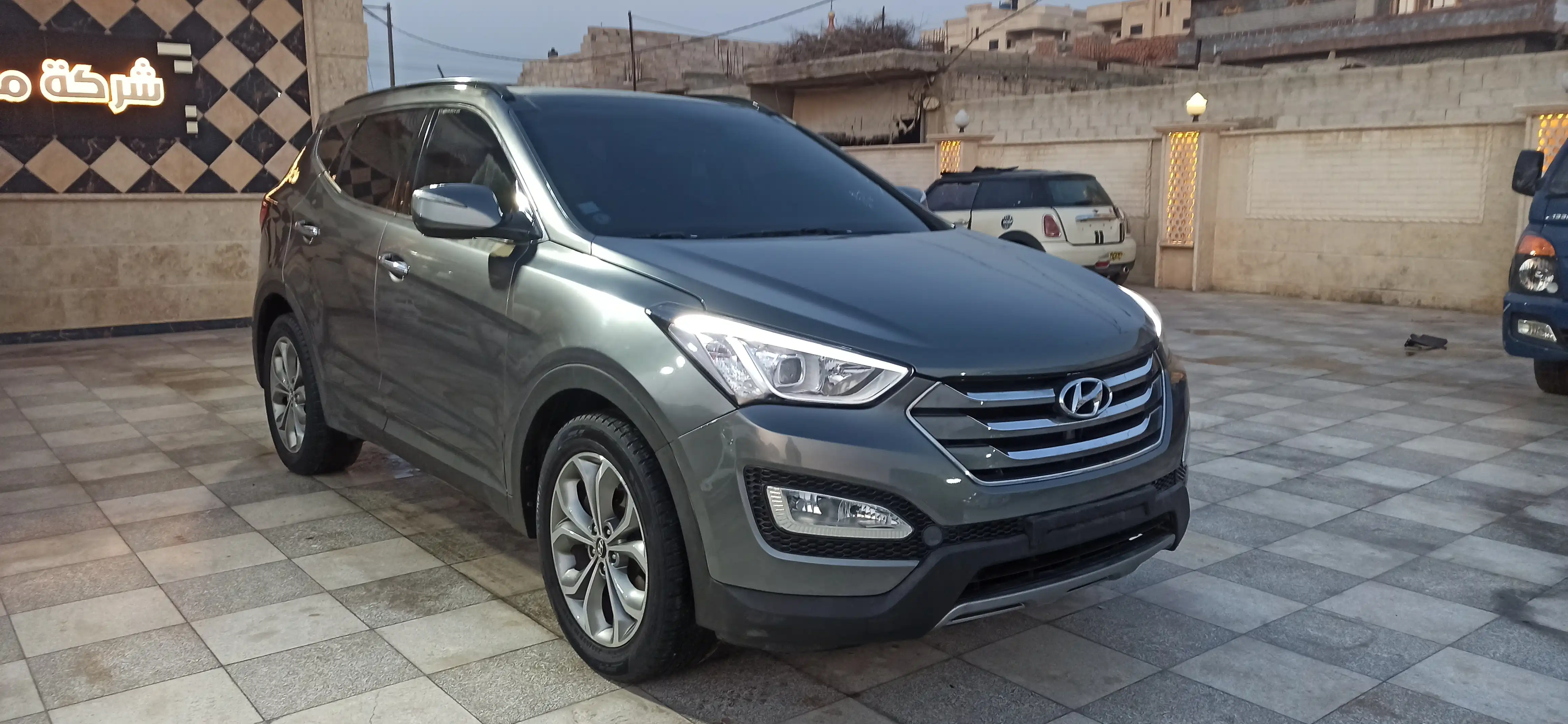 kilometrage car sale hyundai santa fe evgt suv used 2013 aleppo mr image