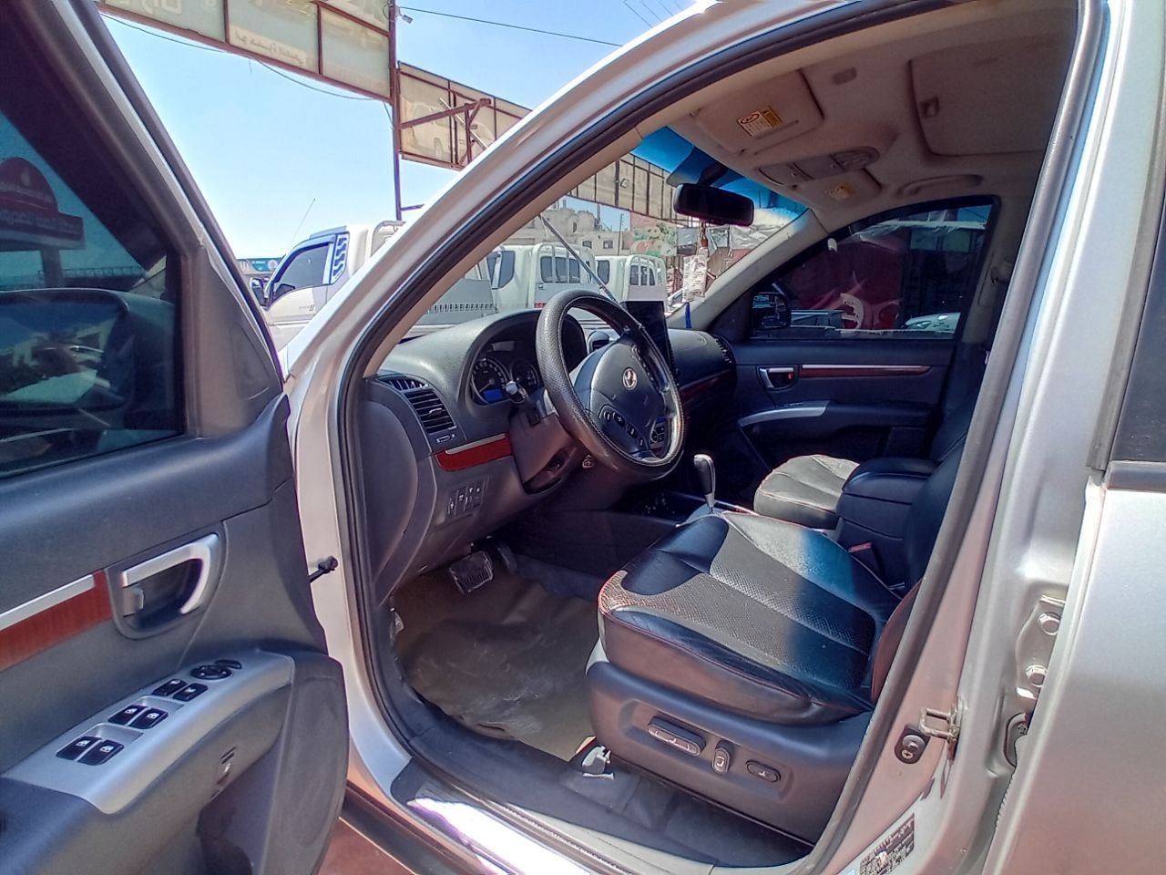 kilometrage car sale hyundai santa fe clx suv used 2007 aleppo bg image