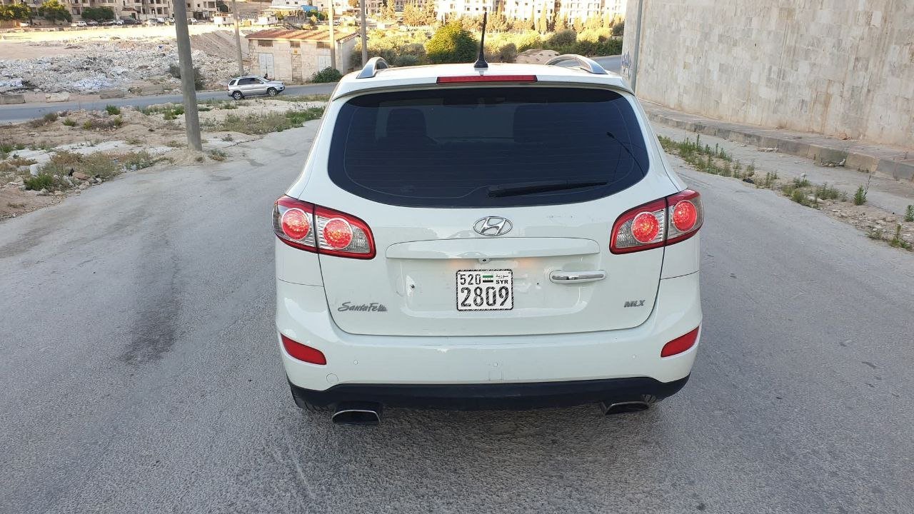 kilometrage car sale hyundai santa fe mlx suv used 2011 aleppo is image