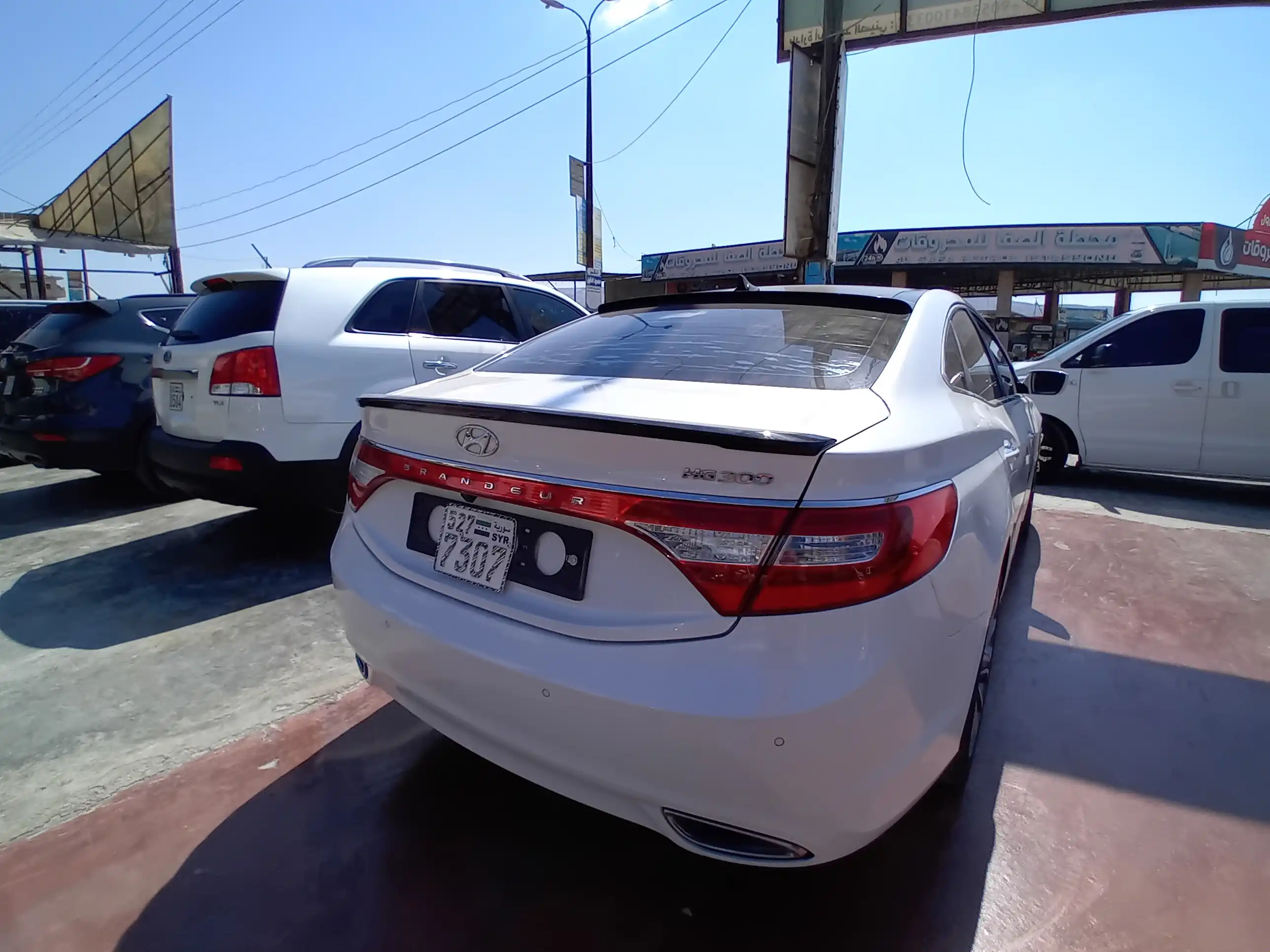 kilometrage car sale hyundai grandeur hg 220 sedan used 2012 aleppo sp image